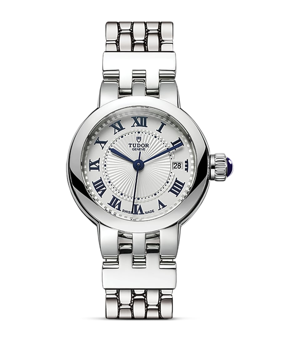 TUDOR Clair de Rose Stainless Steel Watch 26mm White