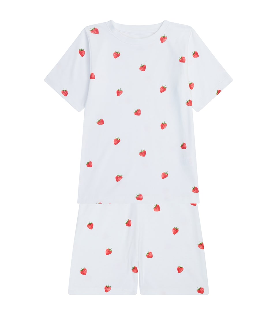 Bamboo-Cotton Strawberry Pyjama Set (5-6 Years)