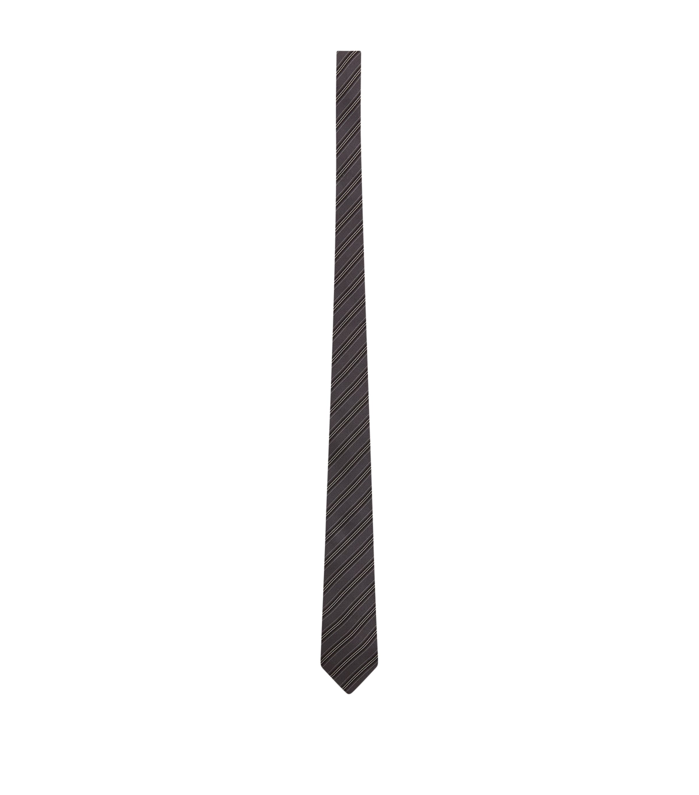 Saint Laurent Silk Striped Tie