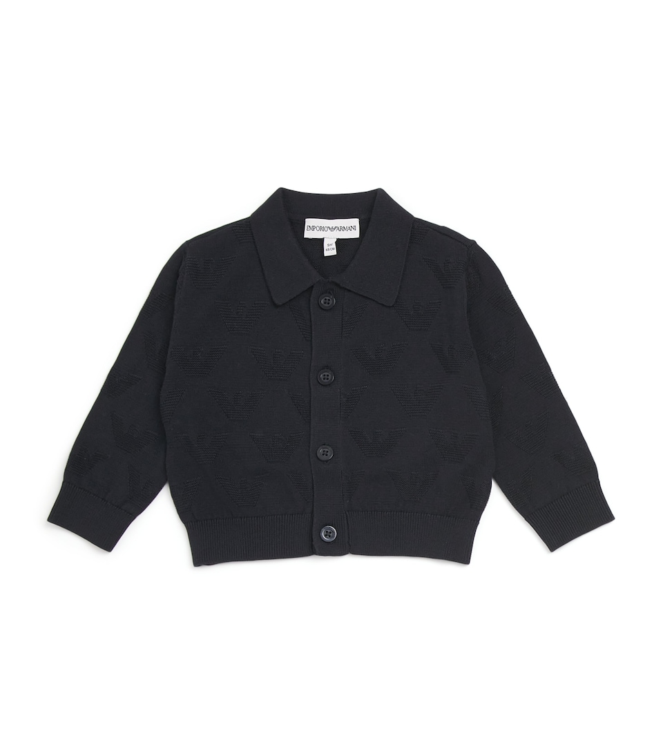 Eagle-Jacquard Cardigan (6-36 Months)
