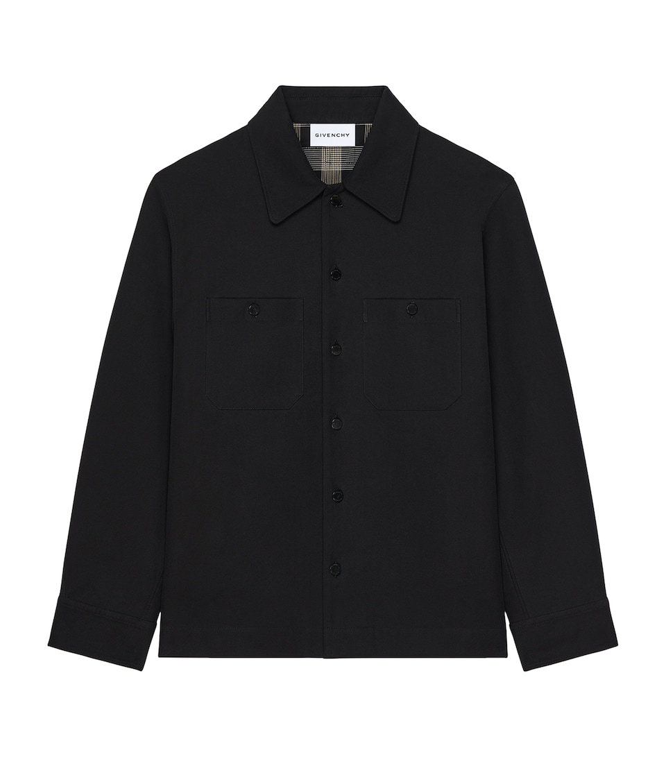 Givenchy Mens Cotton Overshirt