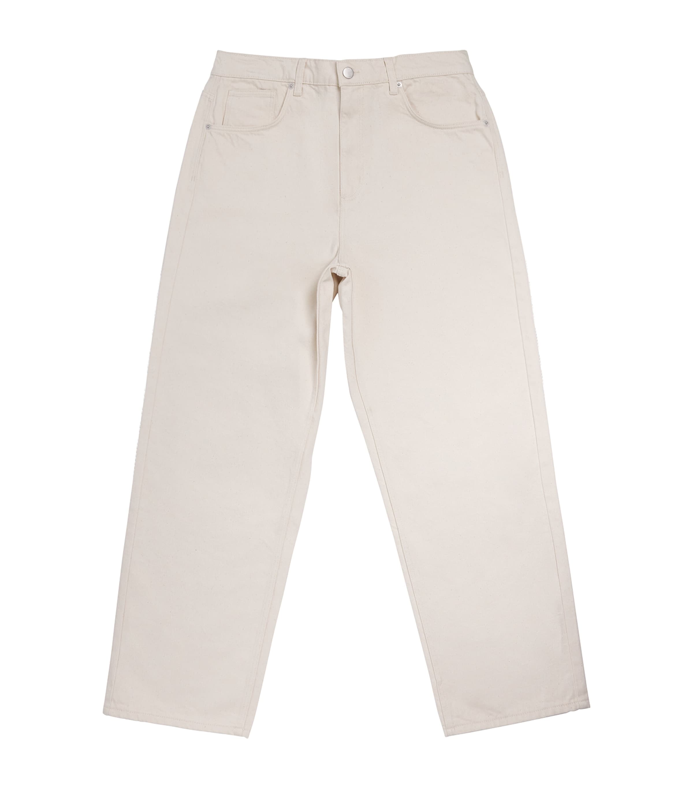 Wax London Mens Felix Loose Jeans Ecru