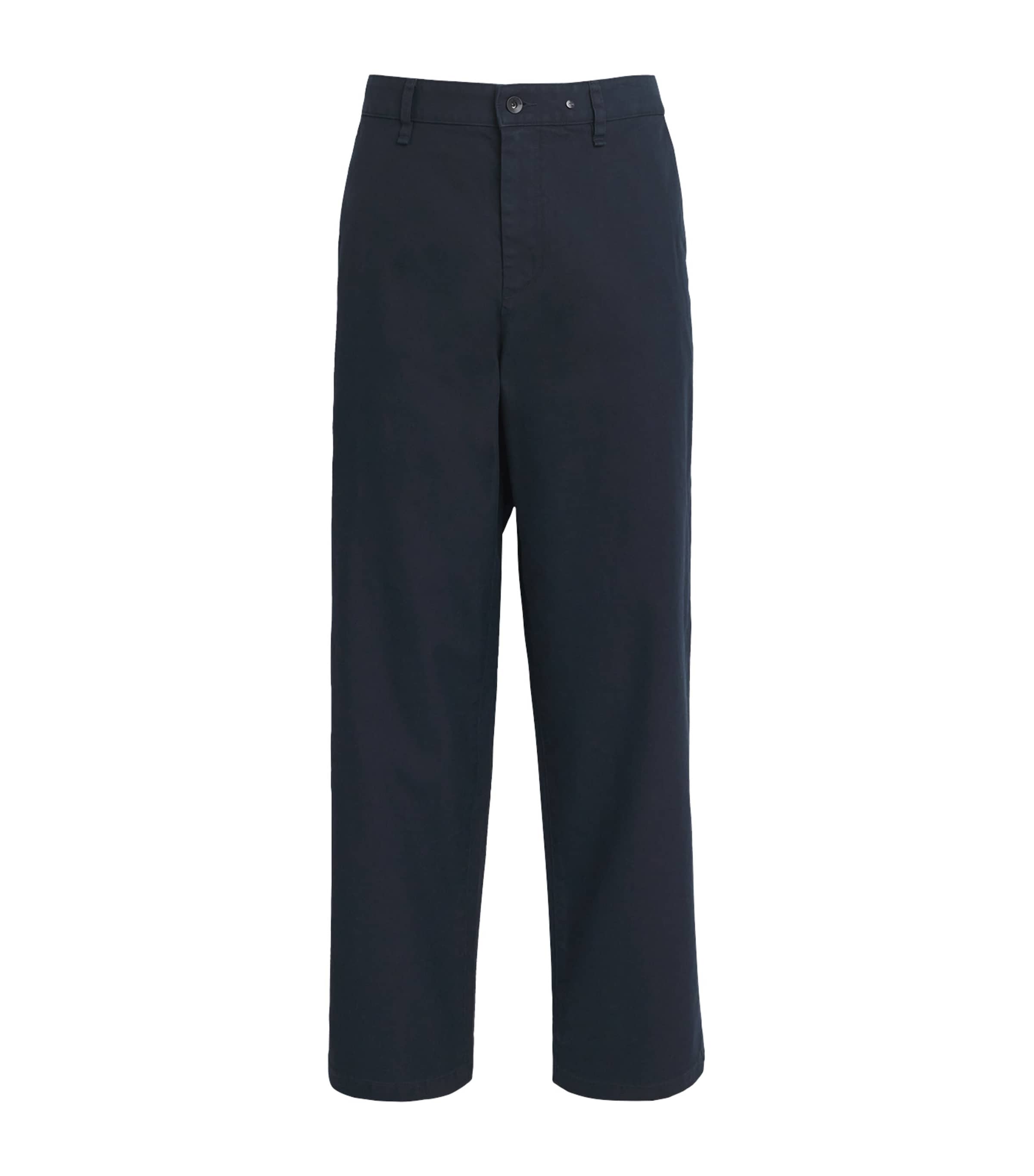 Stretch-Cotton Straight Chinos