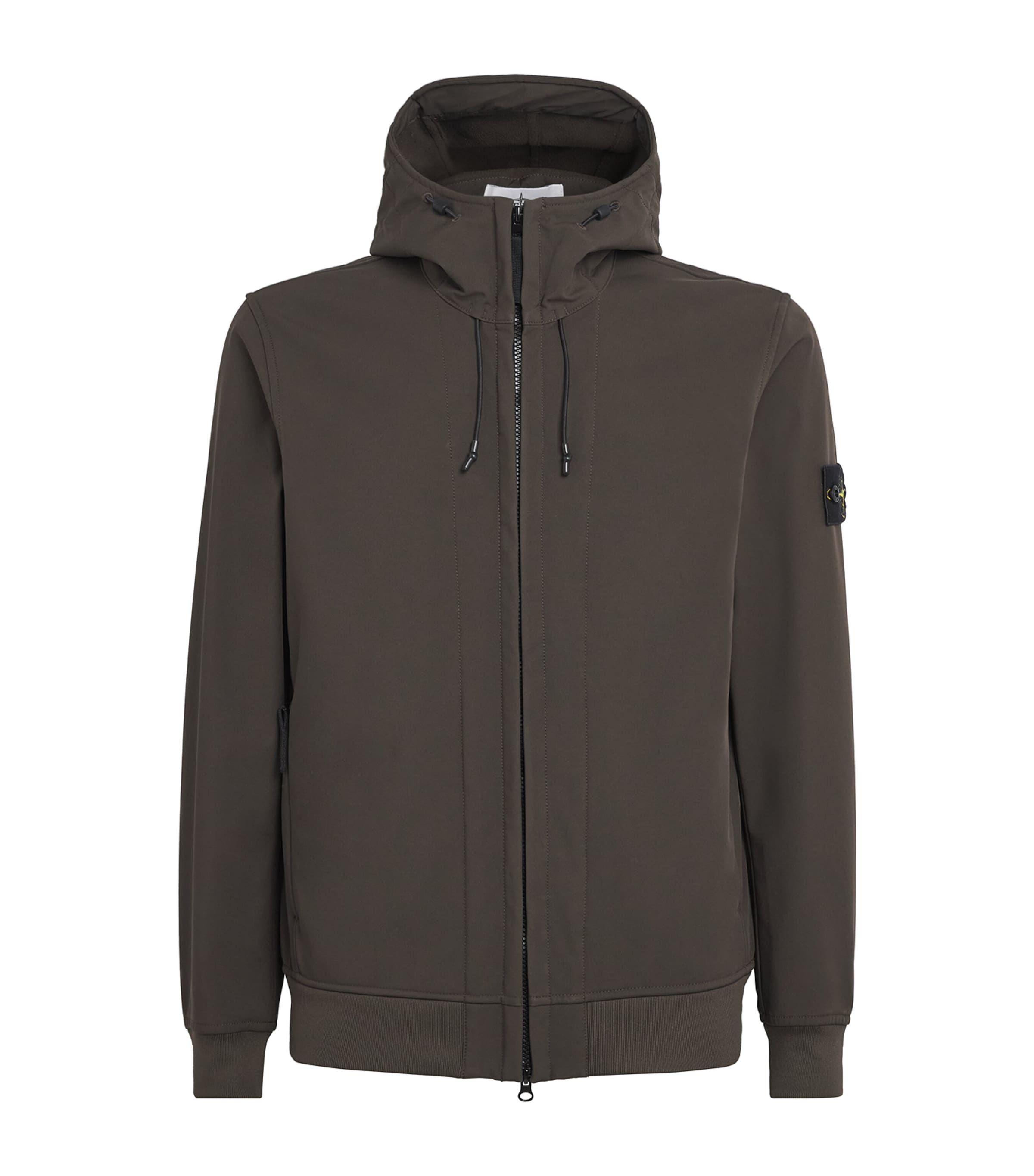Stone Island Mens Light Soft Shell-R Hooded Jacket