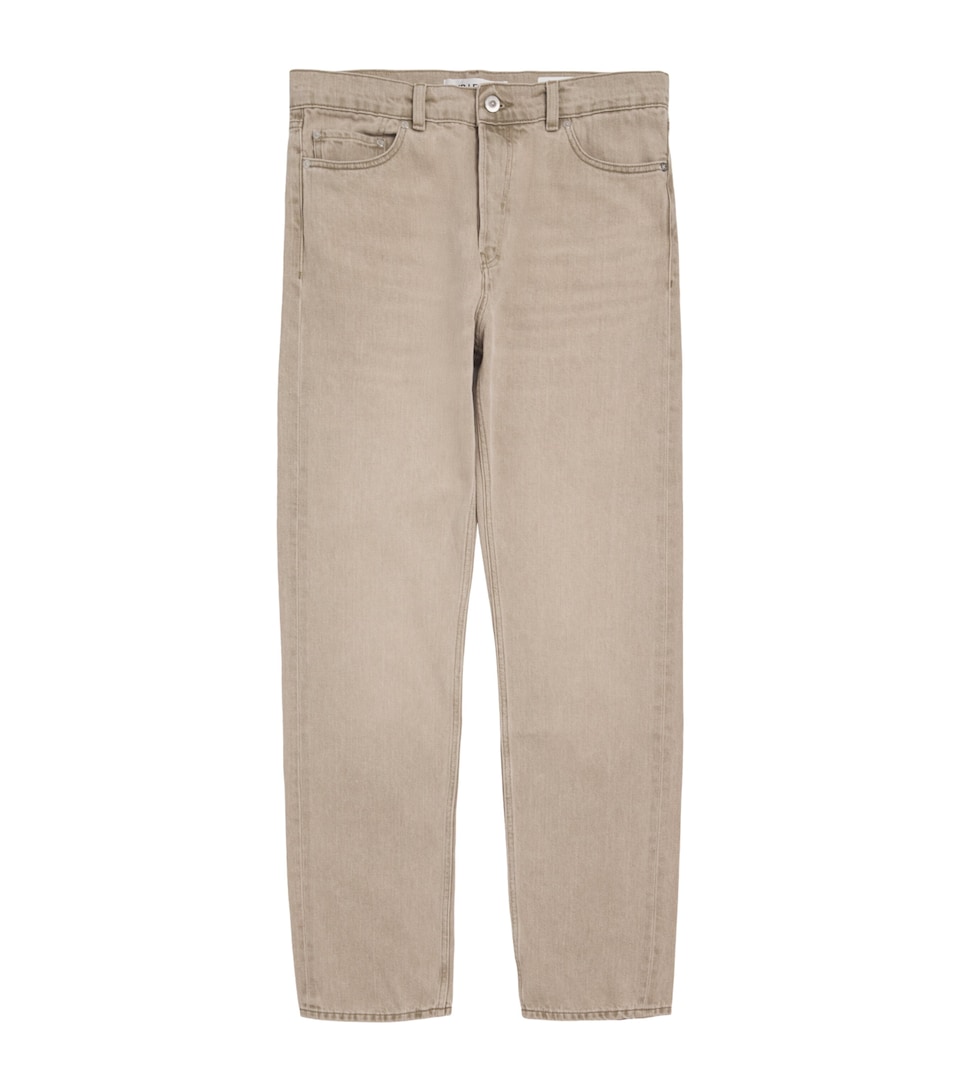 Our Legacy Mens First Cut Straight Jeans Olive Breeze