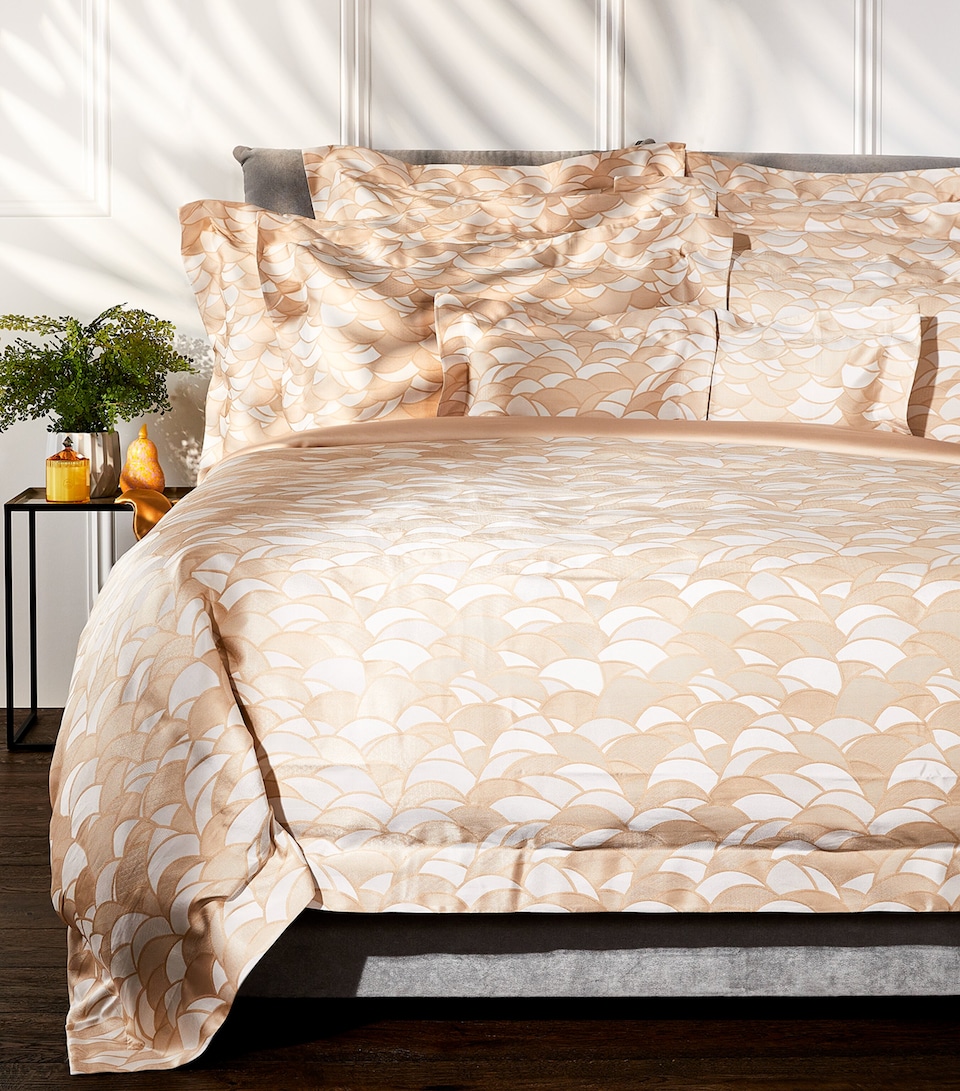 Celso De Lemos Lou Lou Super King Duvet Cover (230cm x 220cm) Powder