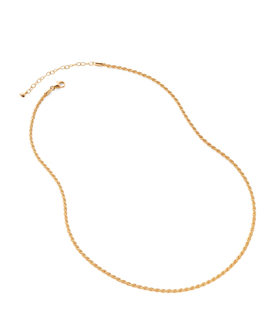 Monica Vinader Gold Vermeil Alta Necklace Gold Vermeil