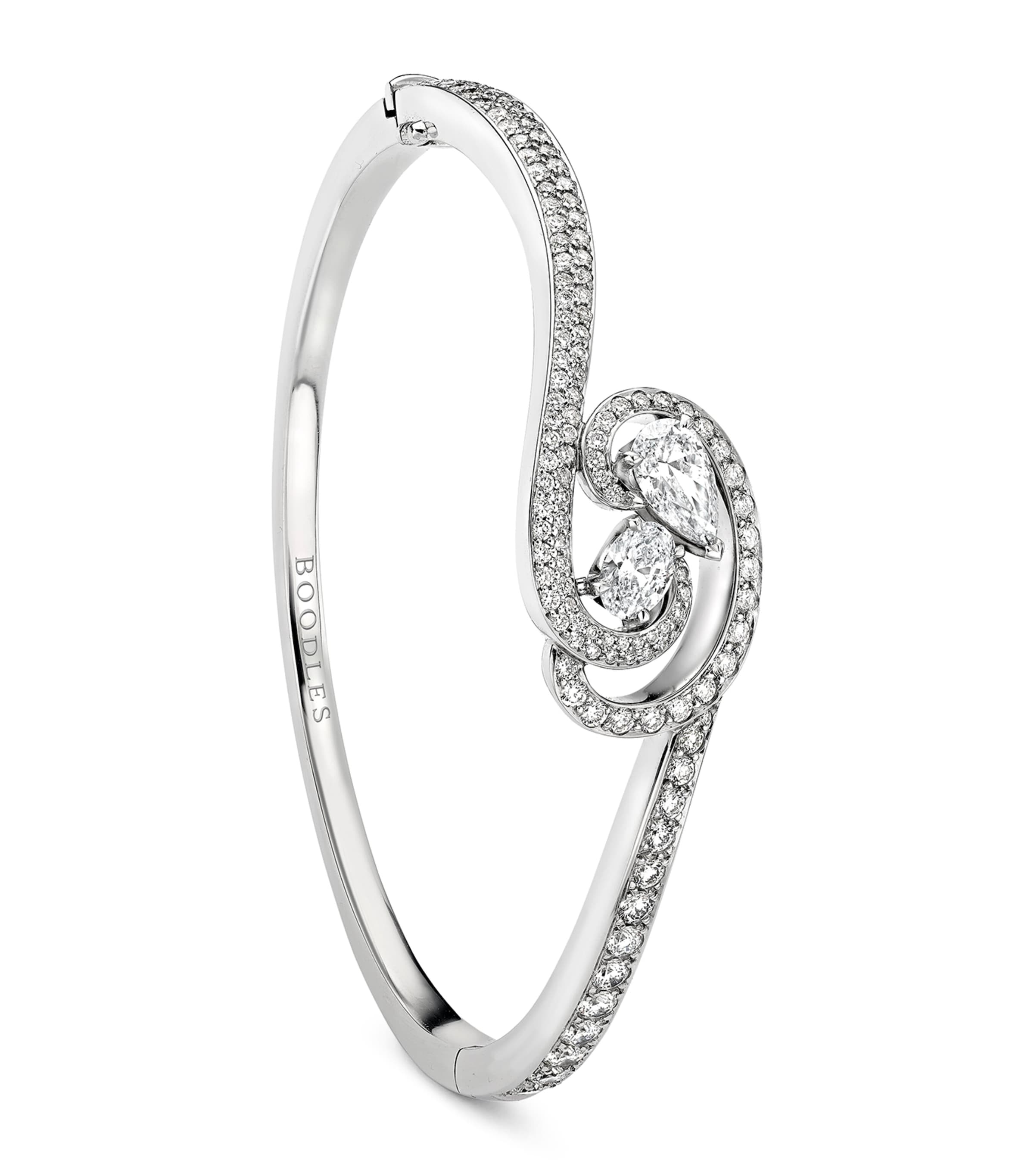 Platinum and Diamond National Gallery Motherhood Bangle