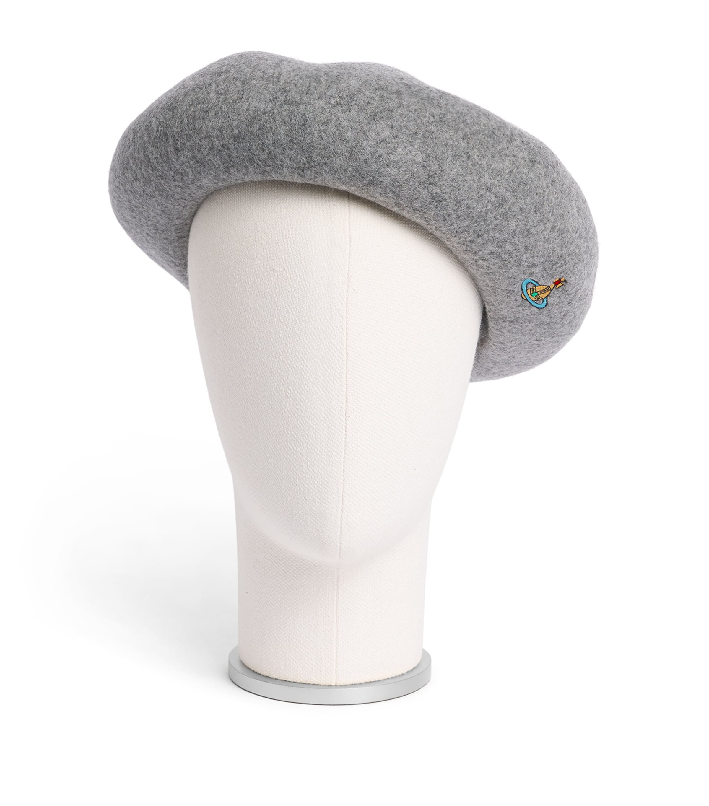 Vivienne Westwood Wool Basque Beret Grey