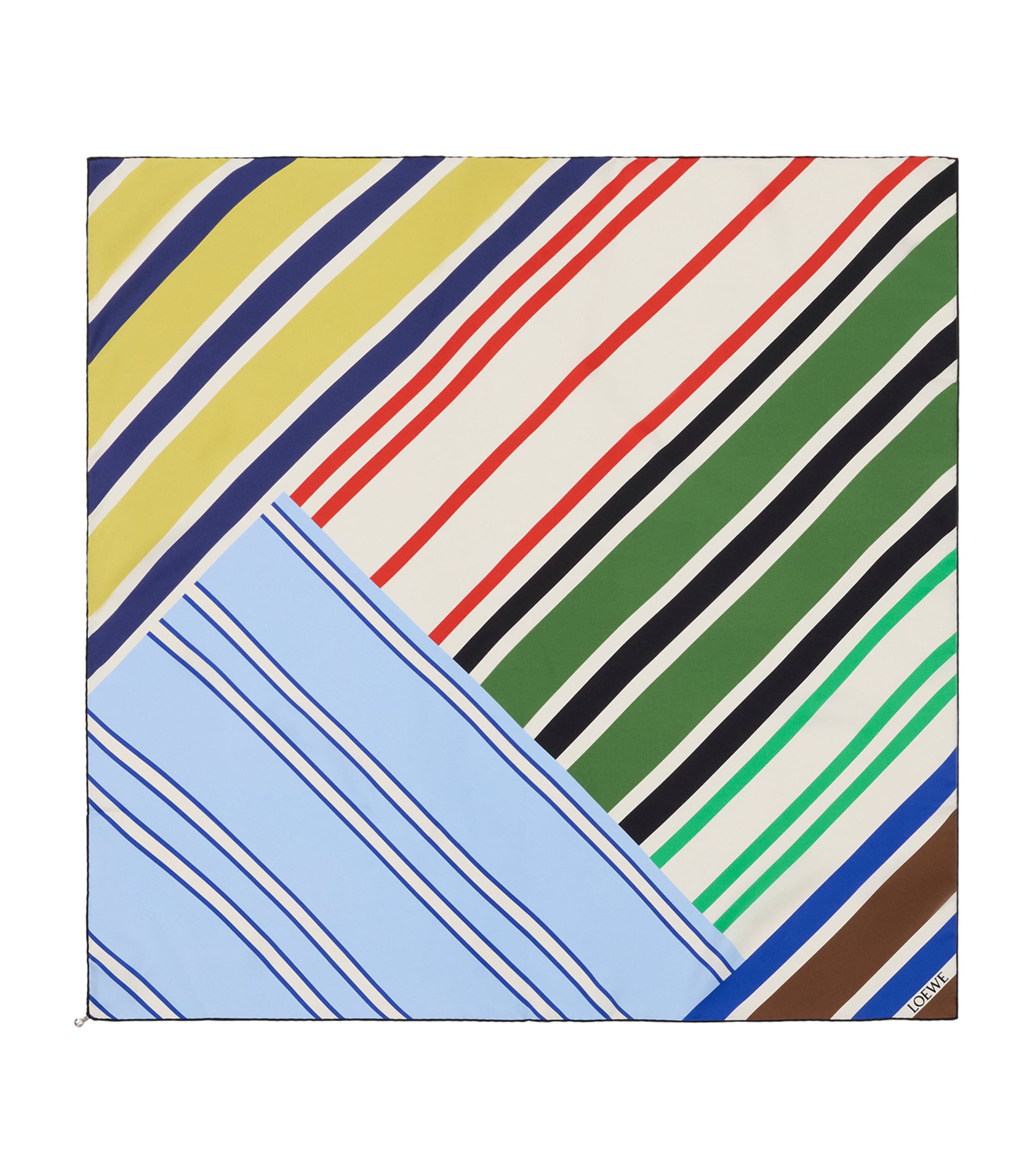 LOEWE Silk Twill Scarf