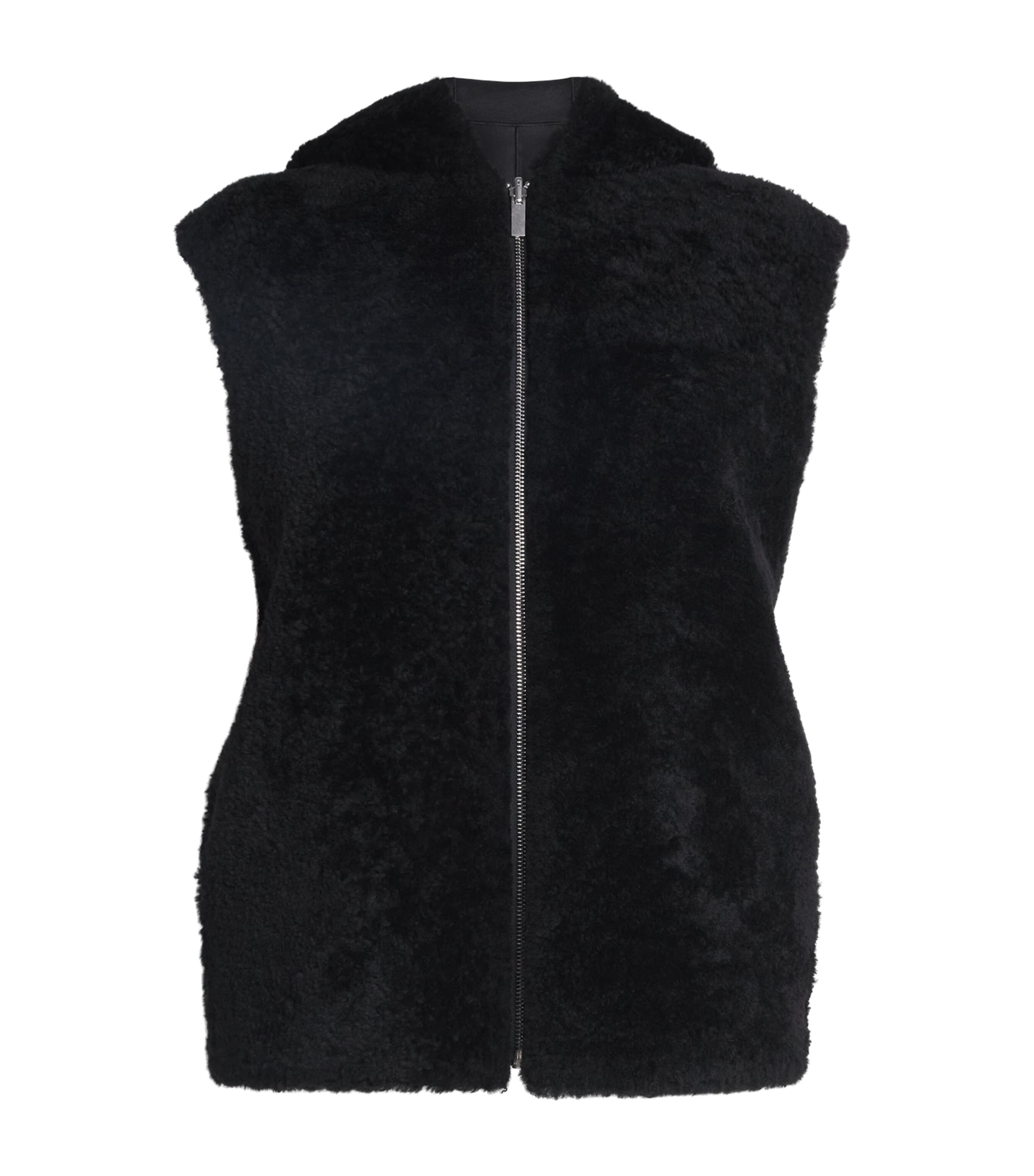 Shearling Hooded Gilet