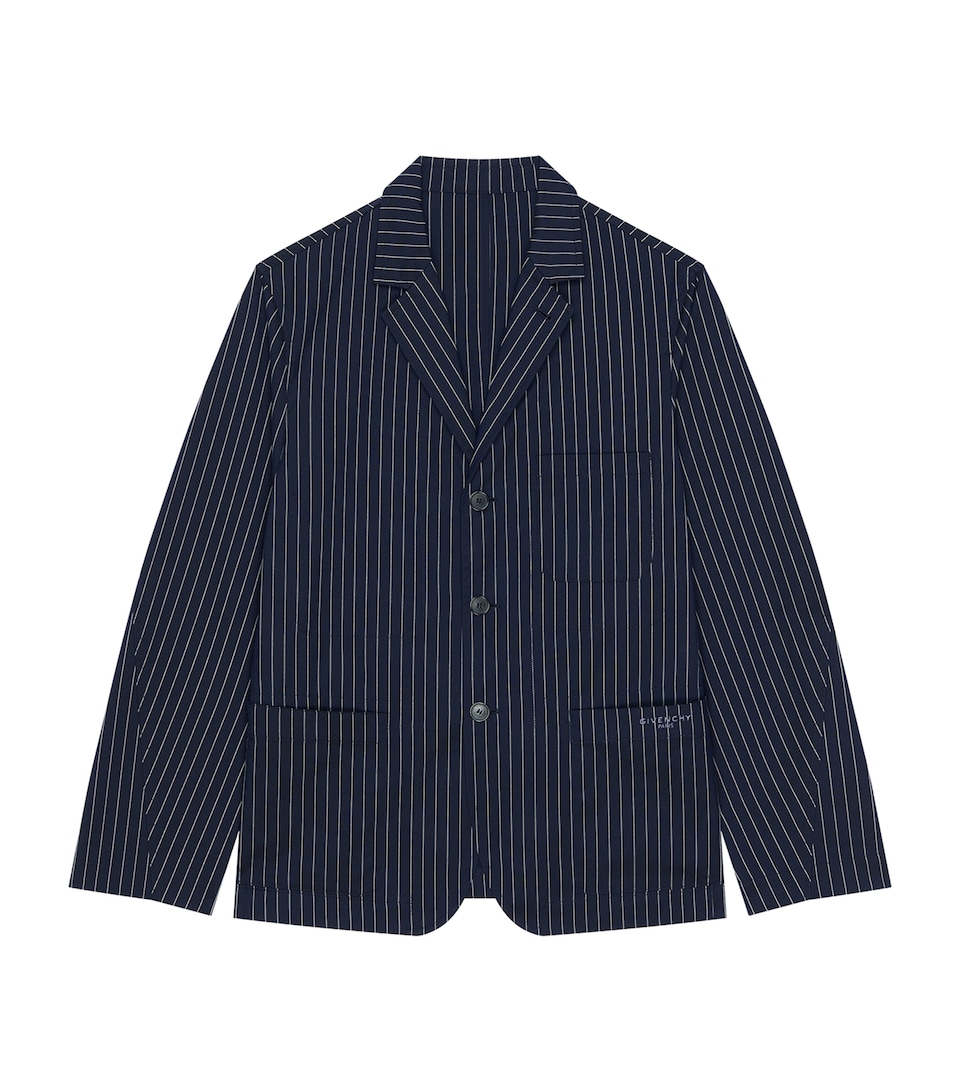 Givenchy Mens Stripe Deconstructed Blazer