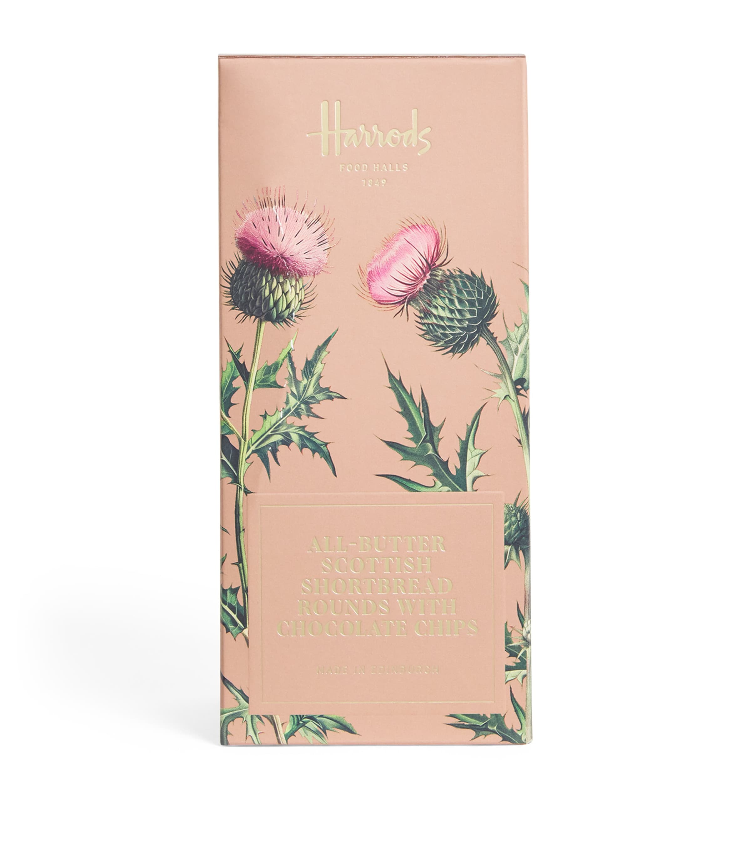 Harrods All-Butter Scottish Shortbread Rounds with Chocolate Chips (200g)