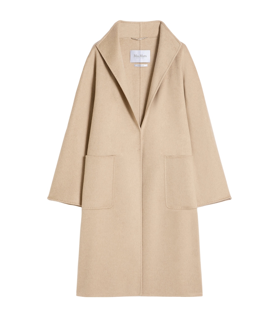 Max Mara Womens Cashmere Lilia Coat Sand