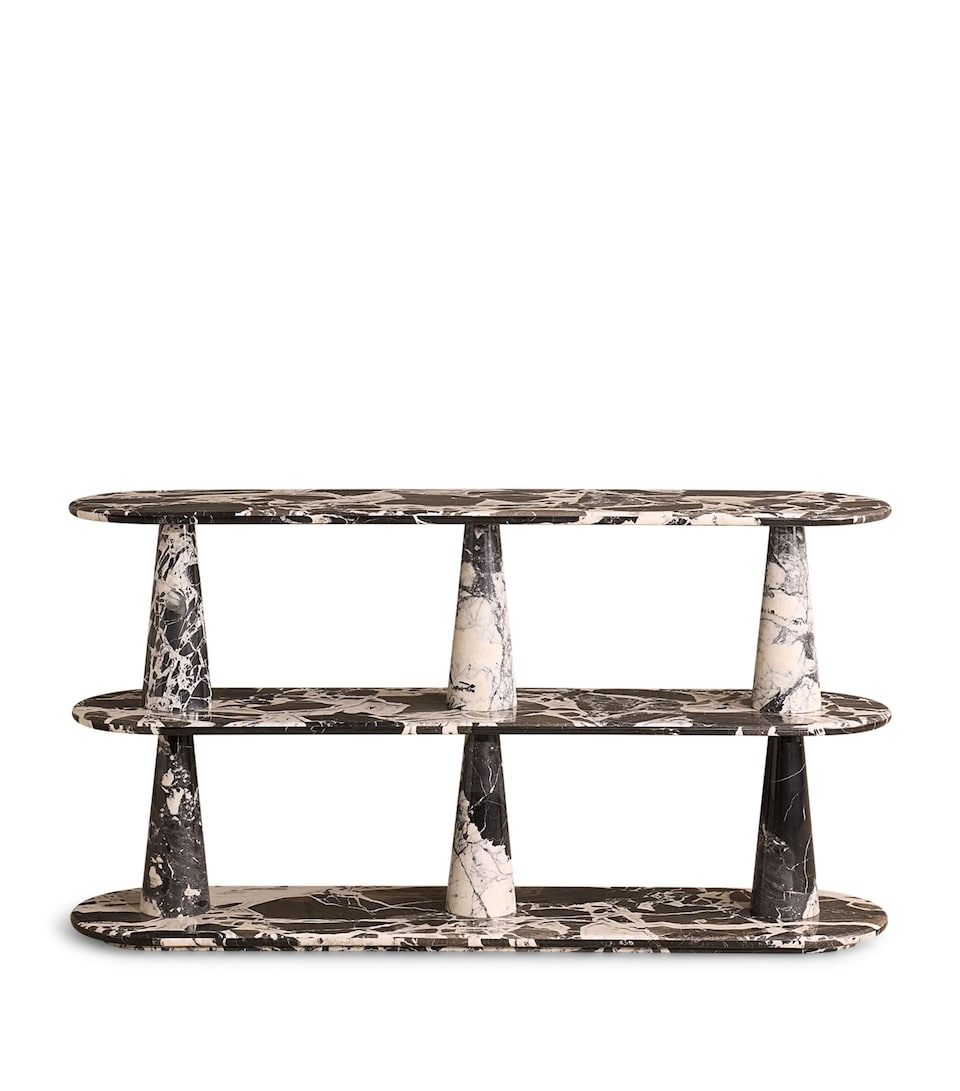 Soho Home Marble Maven Shelving Unit Black