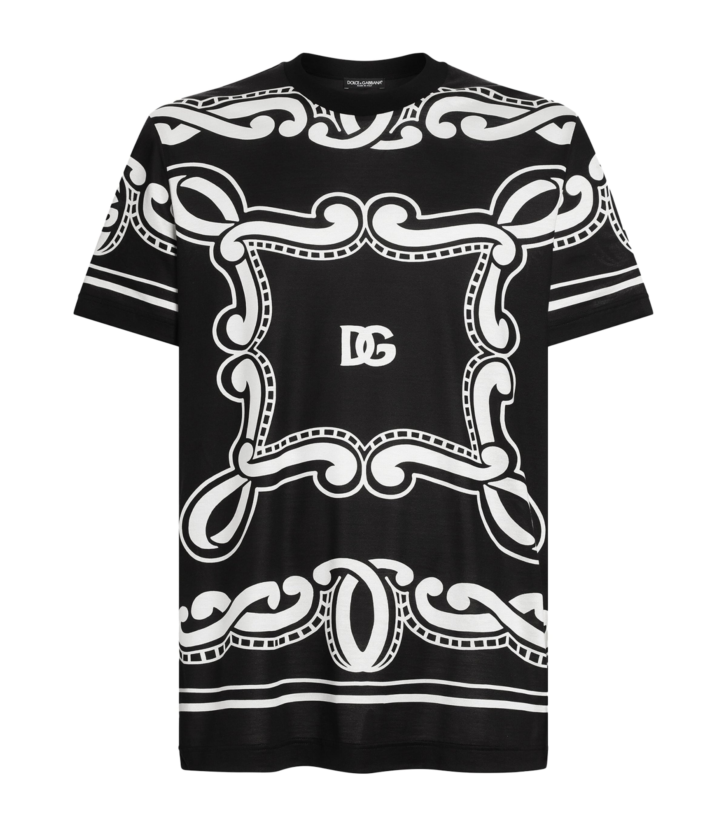 Silk Logo Print T-Shirt