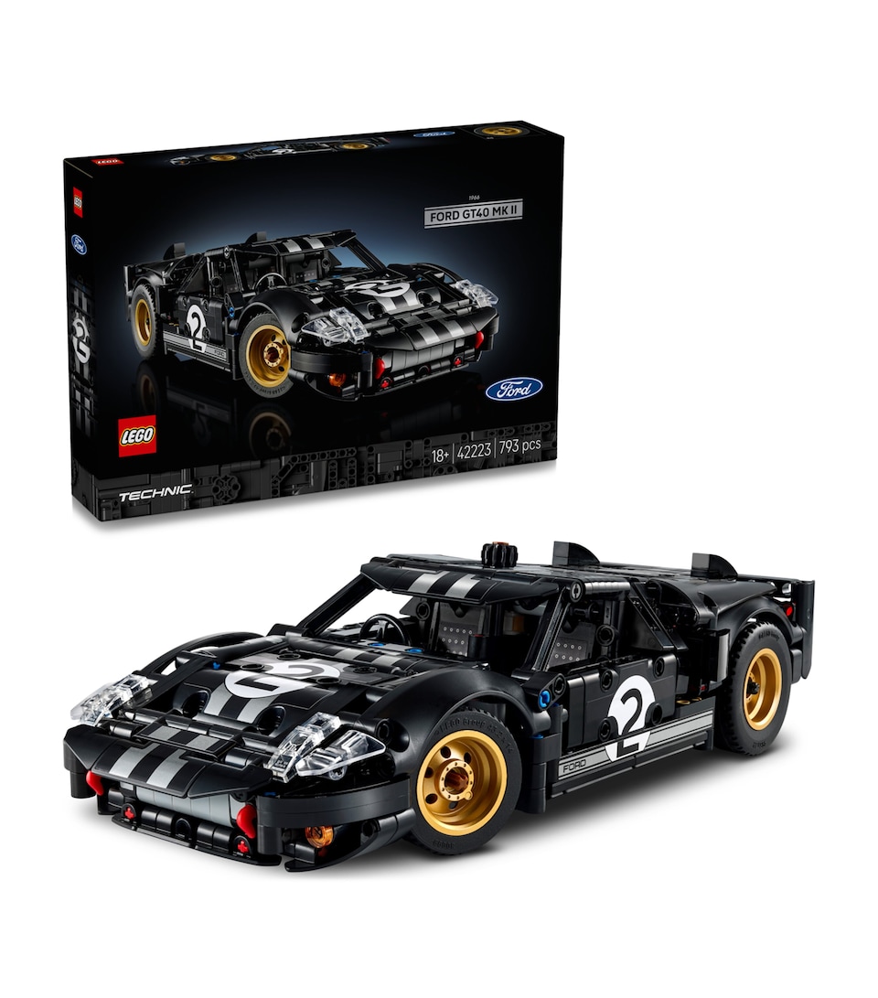 Technic 1966 Ford GT40 MKII Race Car Set 42223