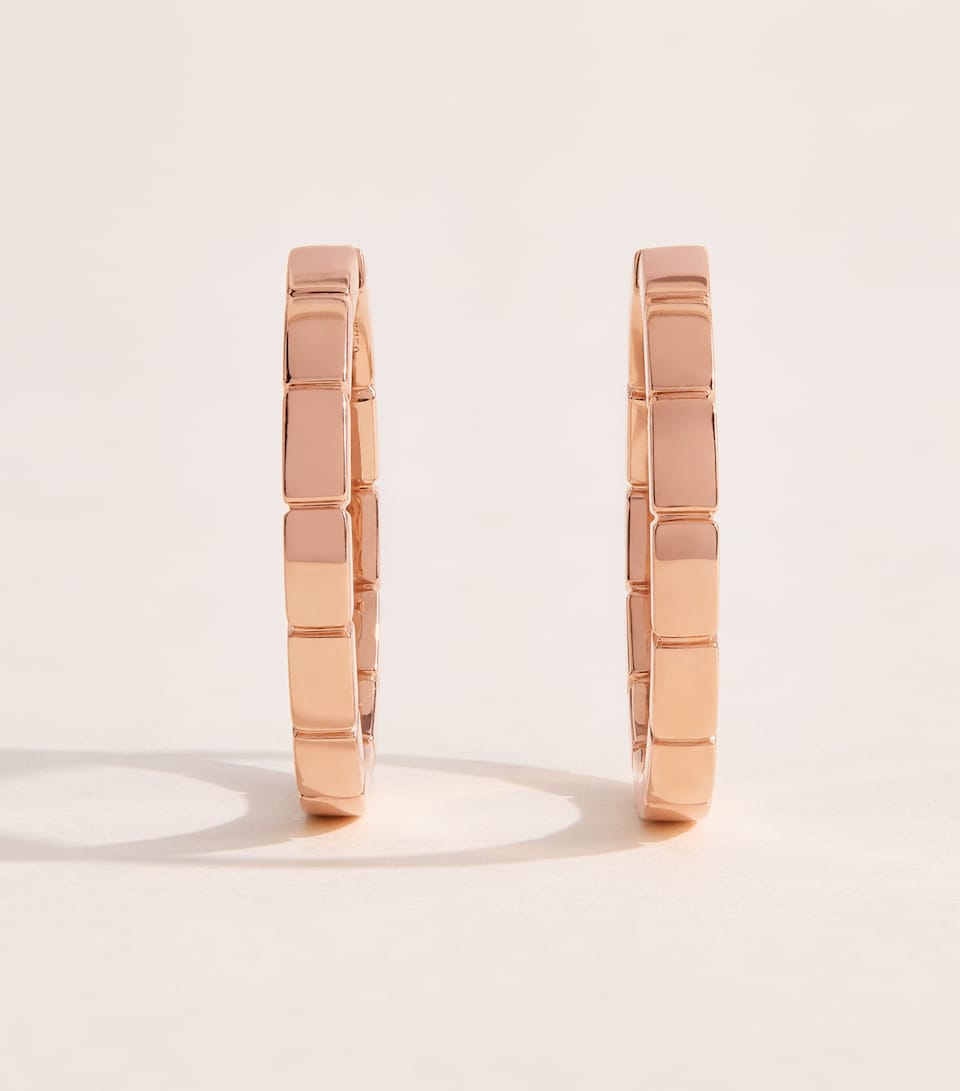 Anita Ko Rose Gold Bunny Hoop Earrings Rose Gold