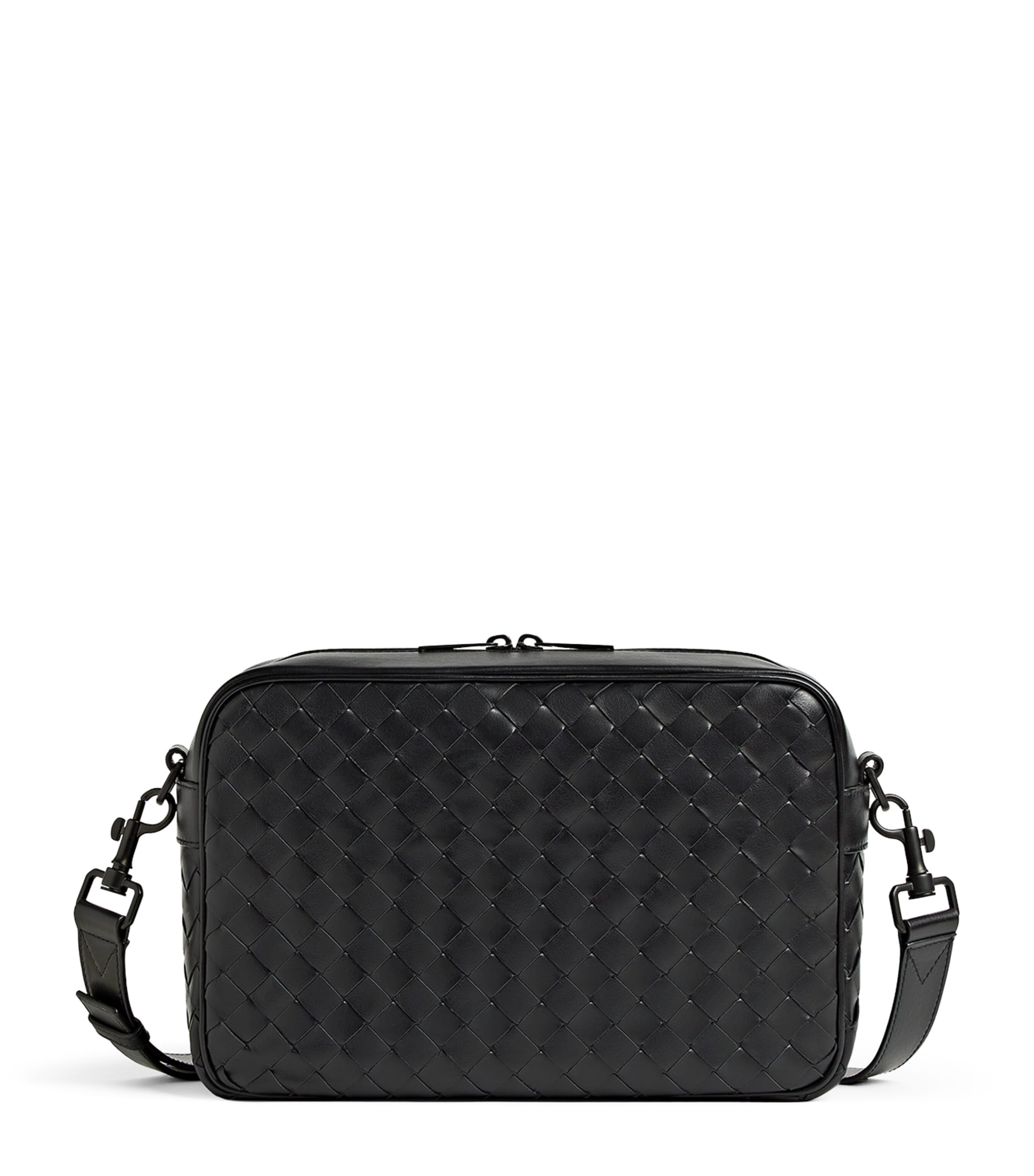 Bottega Veneta Nappa Leather Veneto Cross-Body Bag | Harrods US