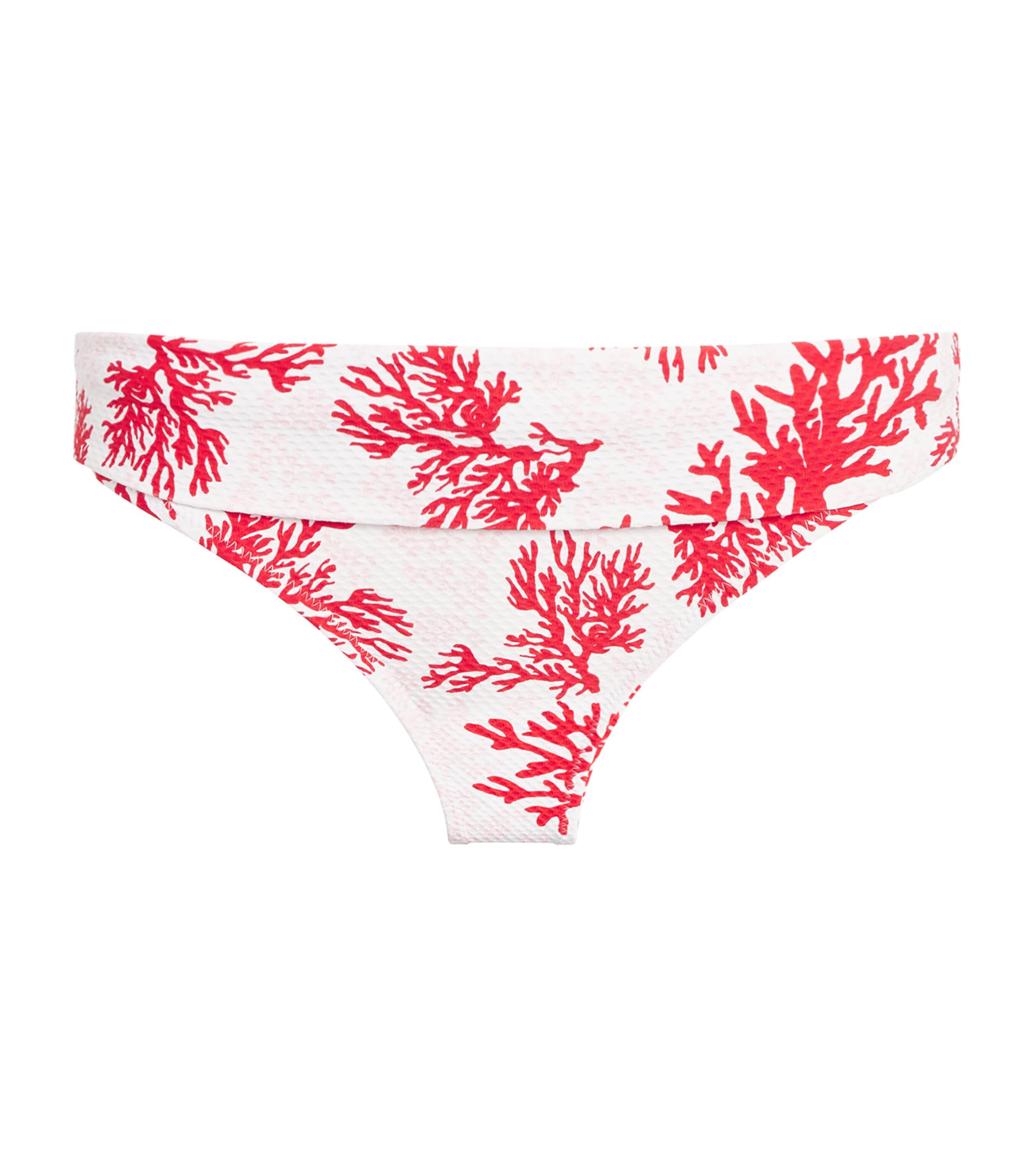 Heidi Klein Womens Fold-Over Scala Bikini Briefs Prt Prt