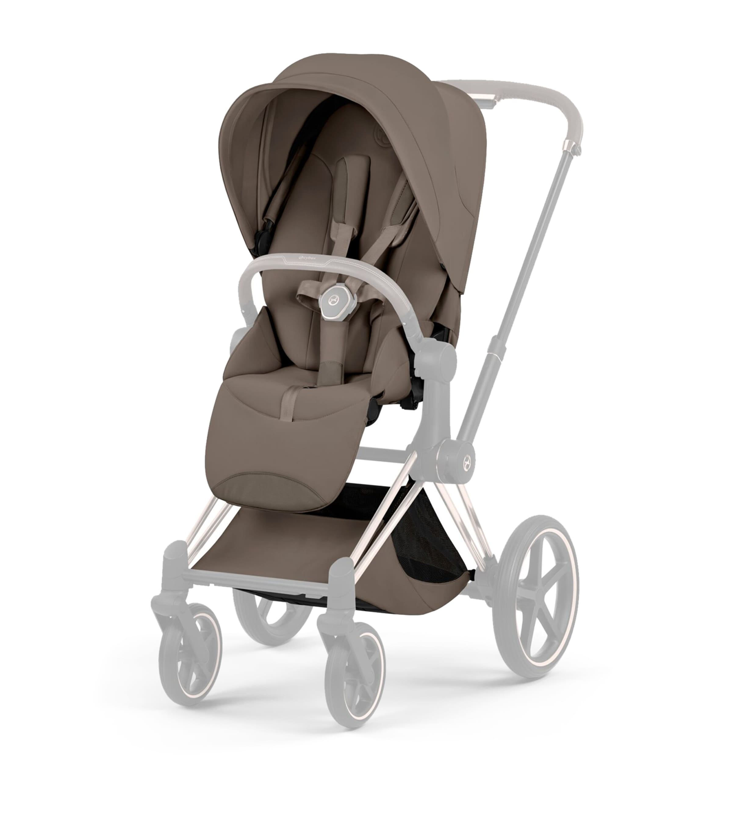 Cybex PRIAM Seat Fabric Style Collection Coconut Brown