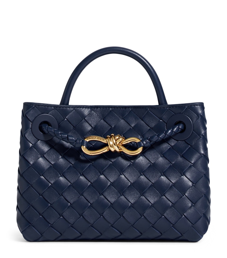 Bottega Veneta Mini Leather Andiamo Top-Handle Bag