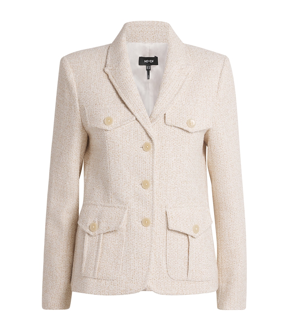 Bouclé Contour Blazer