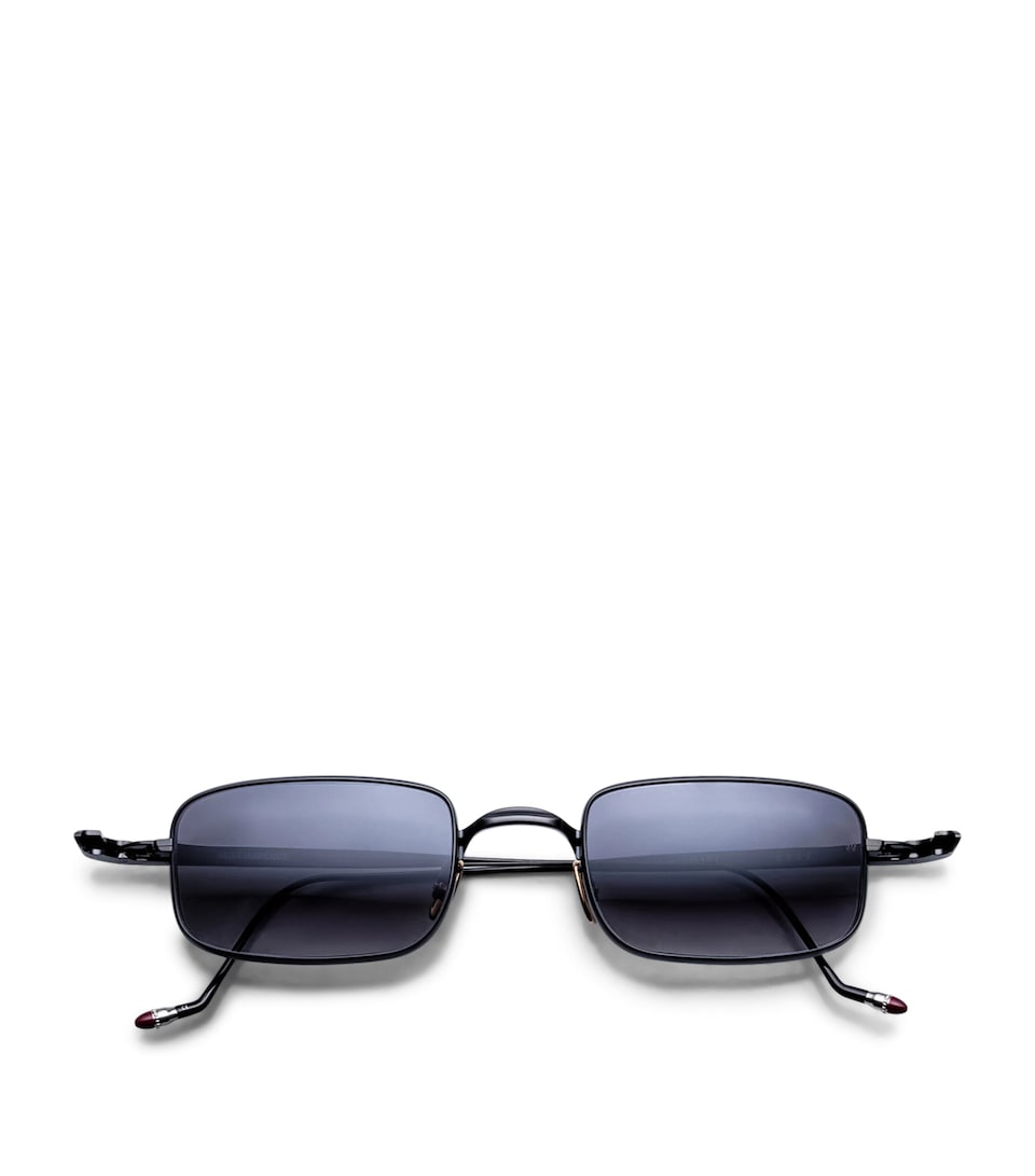 Jacques Marie Mage Titanium Dusk Sunglasses Black