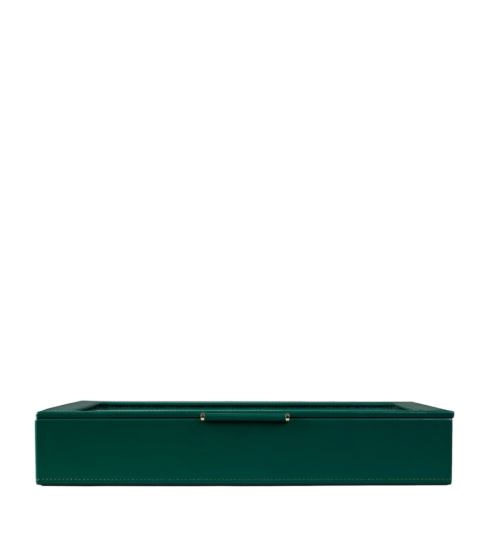 WOLF x Fiona Howard Sophia Window Jewellery Box Frst Grn Frut Boticl