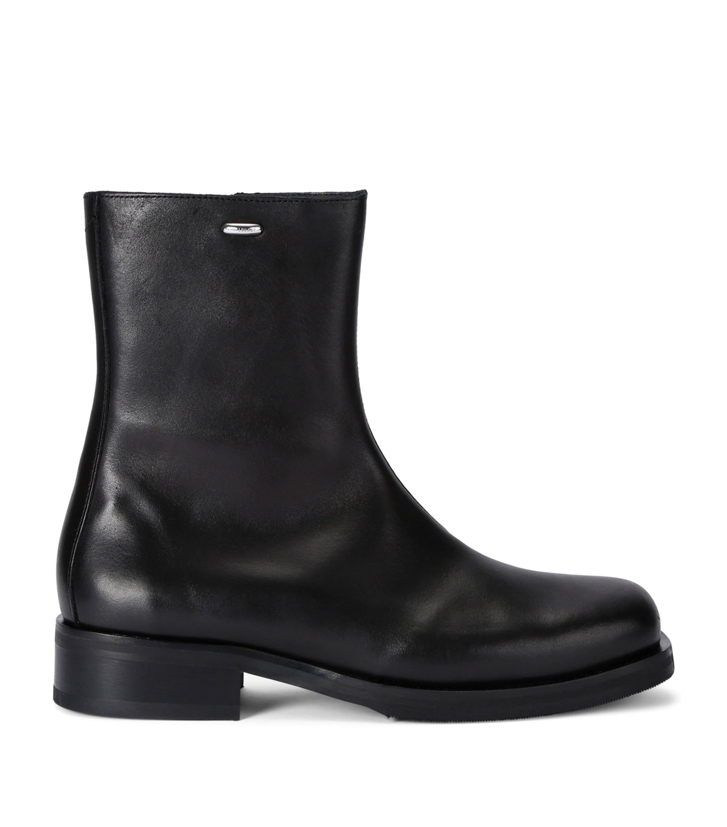 Leather Camion Ankle Boots