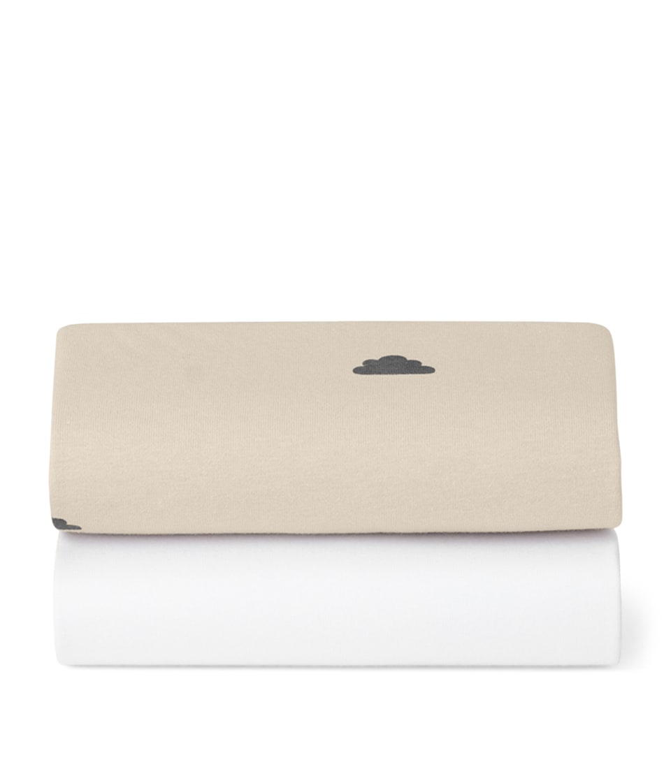 Moses Basket Fitted Sheets (Pack of 2)