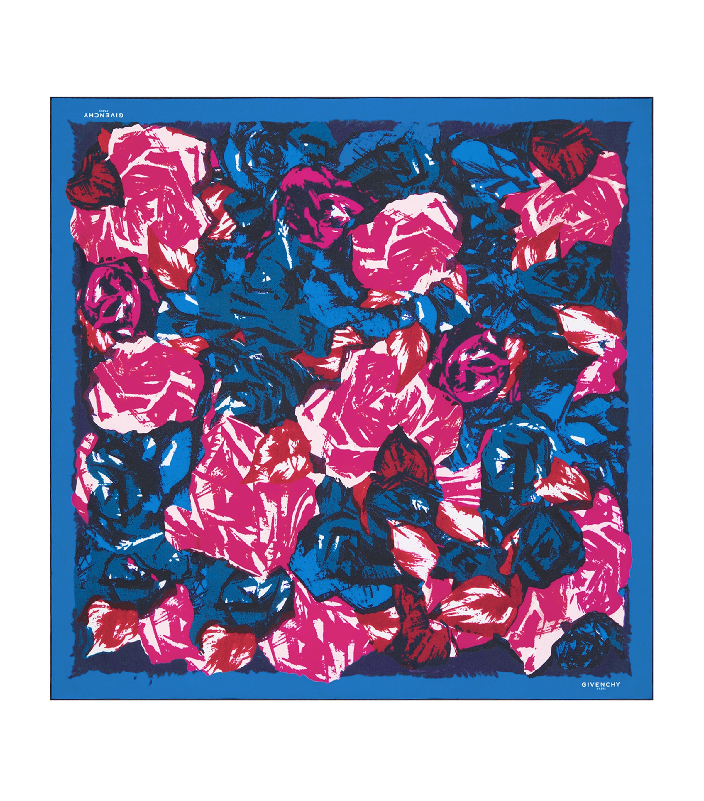 Givenchy Silk Floral Scarf
