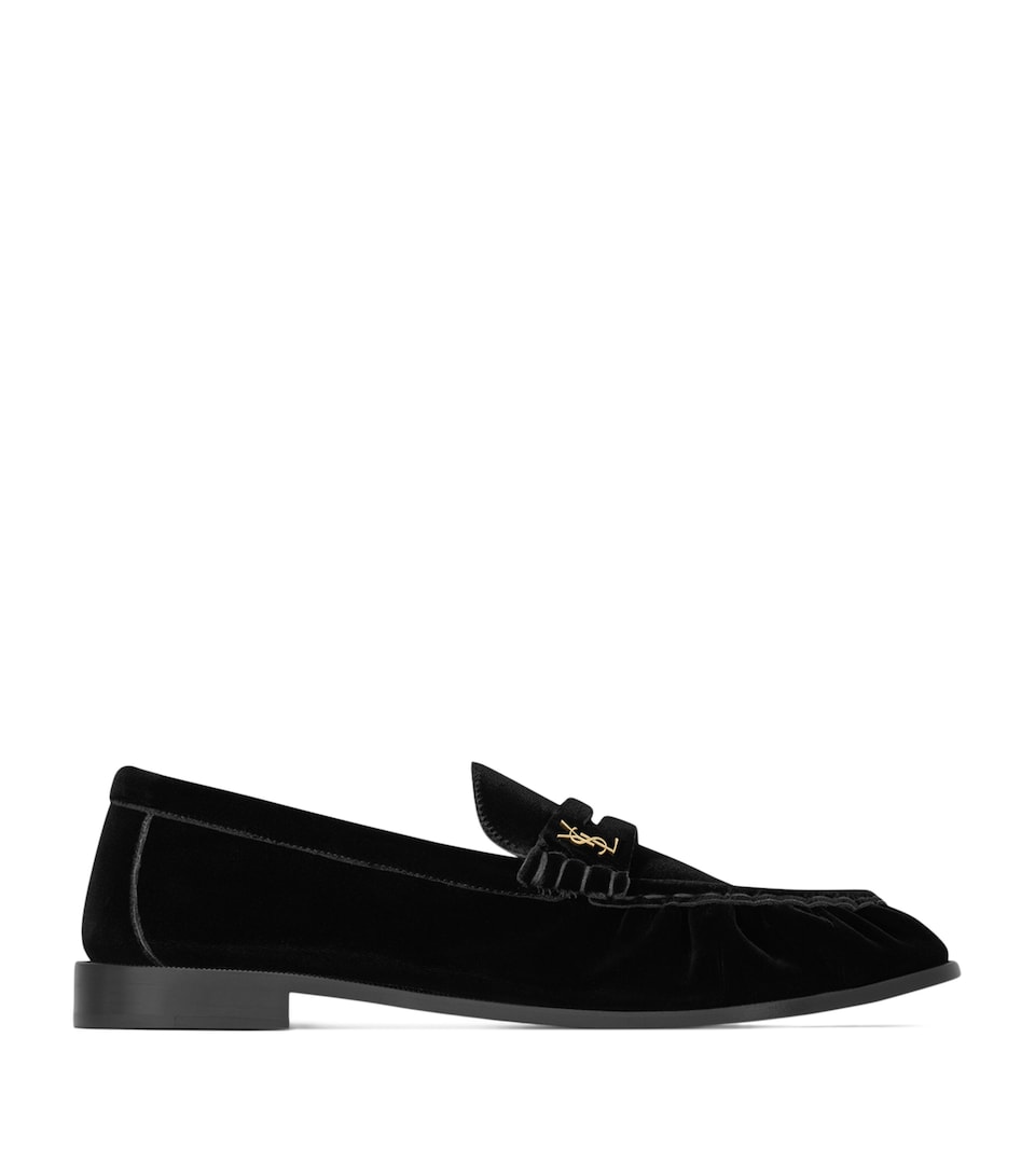 Saint Laurent Velvet Le Loafers