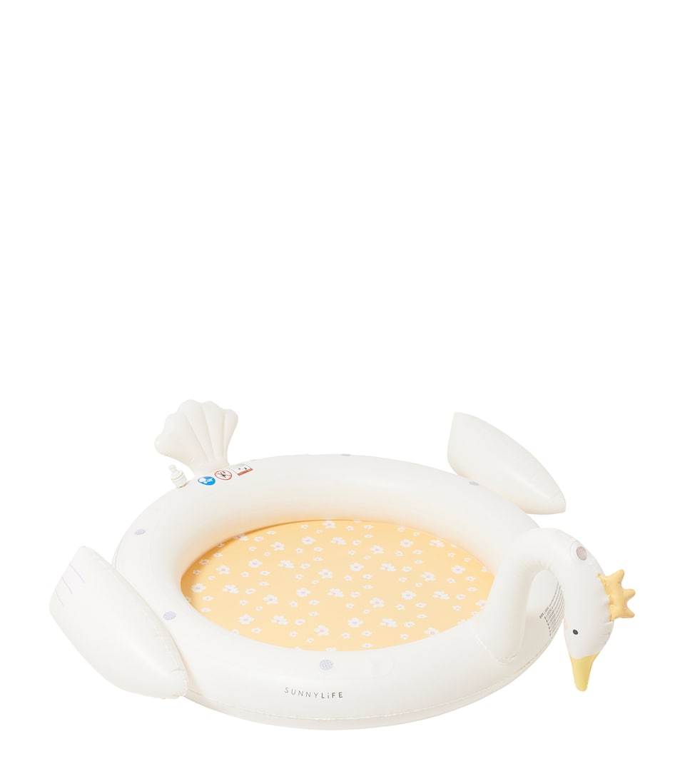 Sunnylife Kids Princess Swan Sprinker Mat Blue