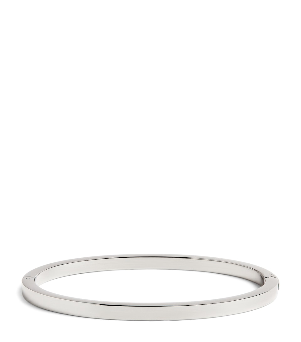 Silver-Plated Simplicity Bangle