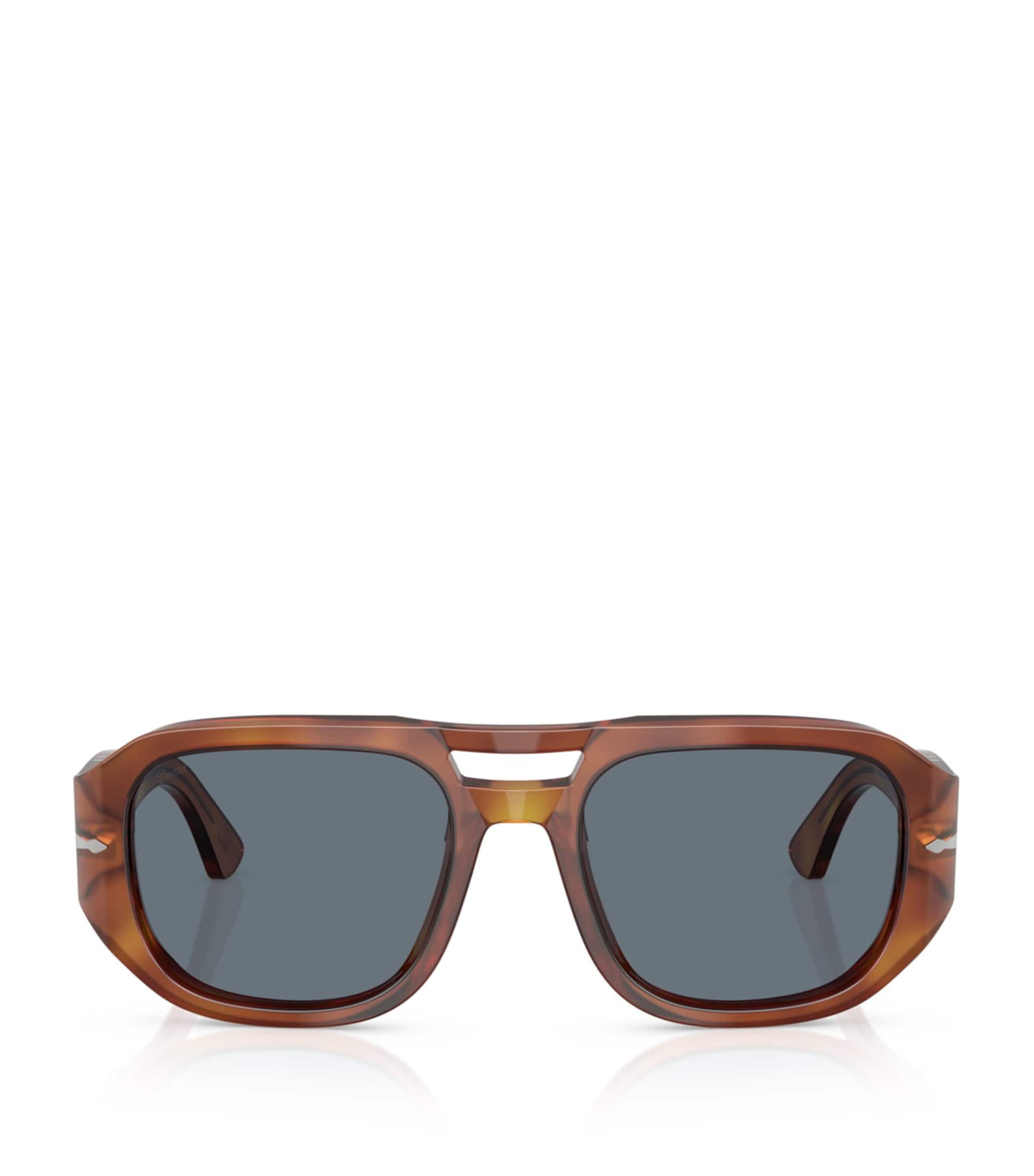 Persol Acetate Vincent Pilot Sunglasses