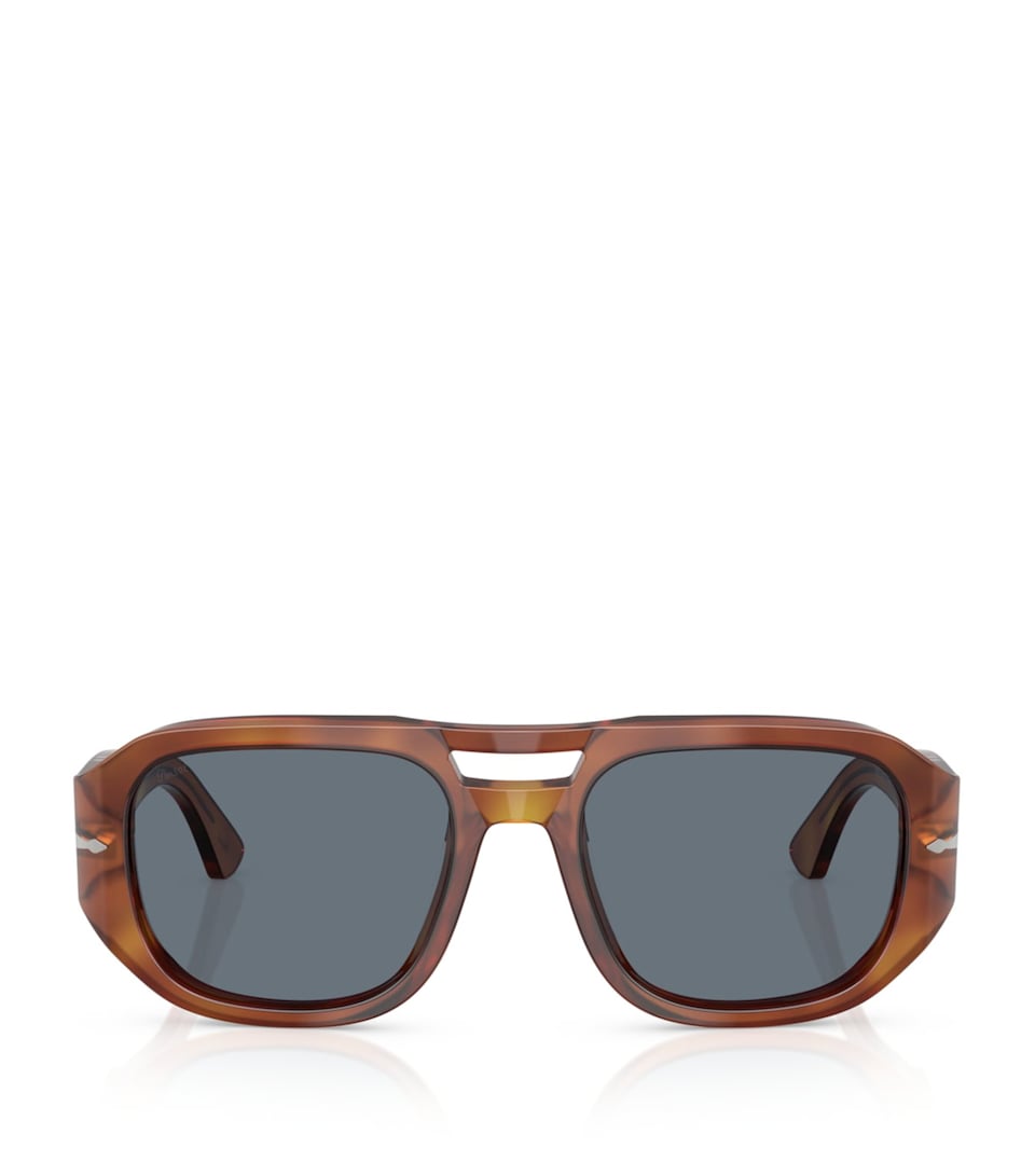 Persol Acetate Vincent Pilot Sunglasses