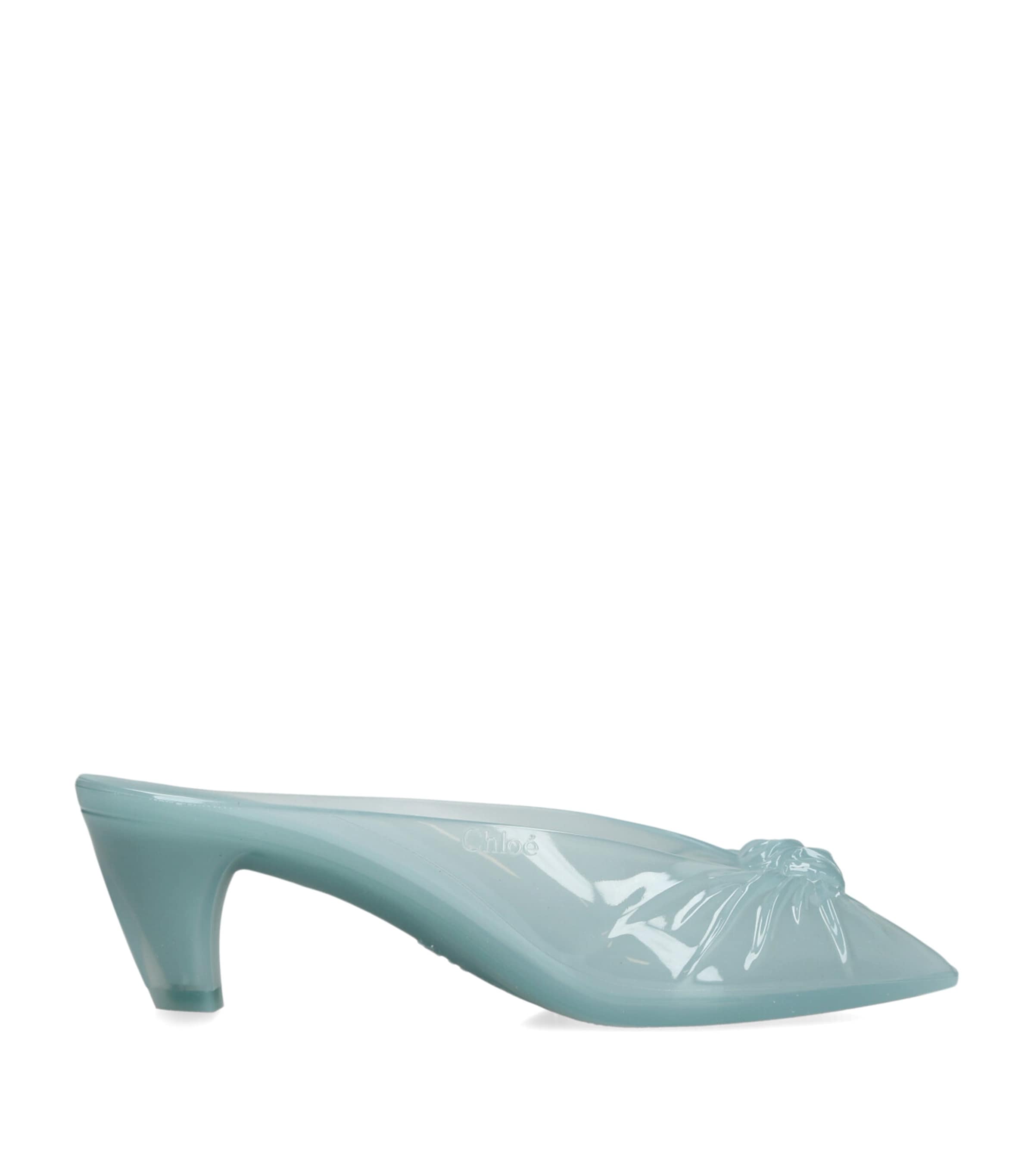 Jelly Heeled Mules 30