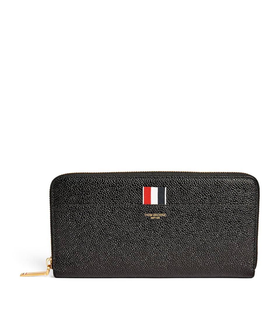 Leather Continental Zip Wallet