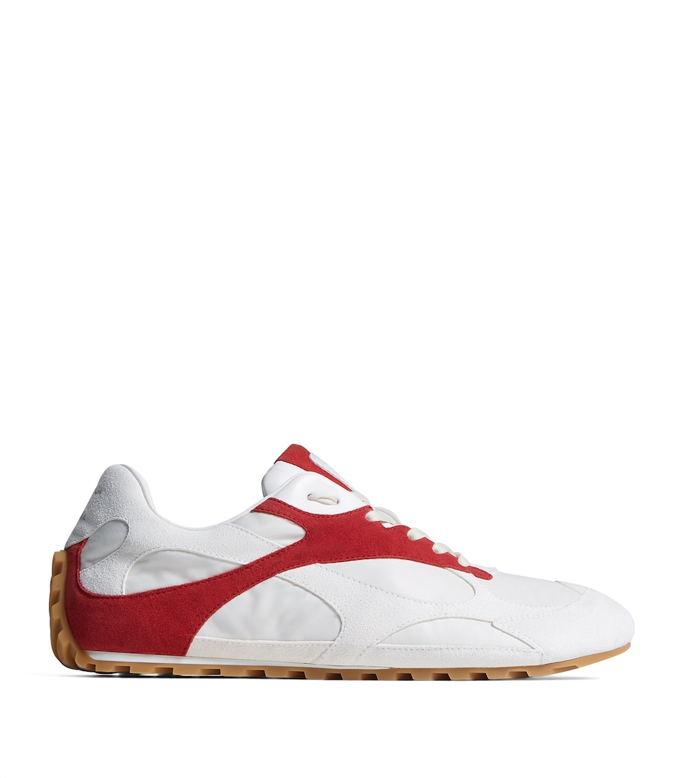 Suede-Trim Orbit Flash Sneakers