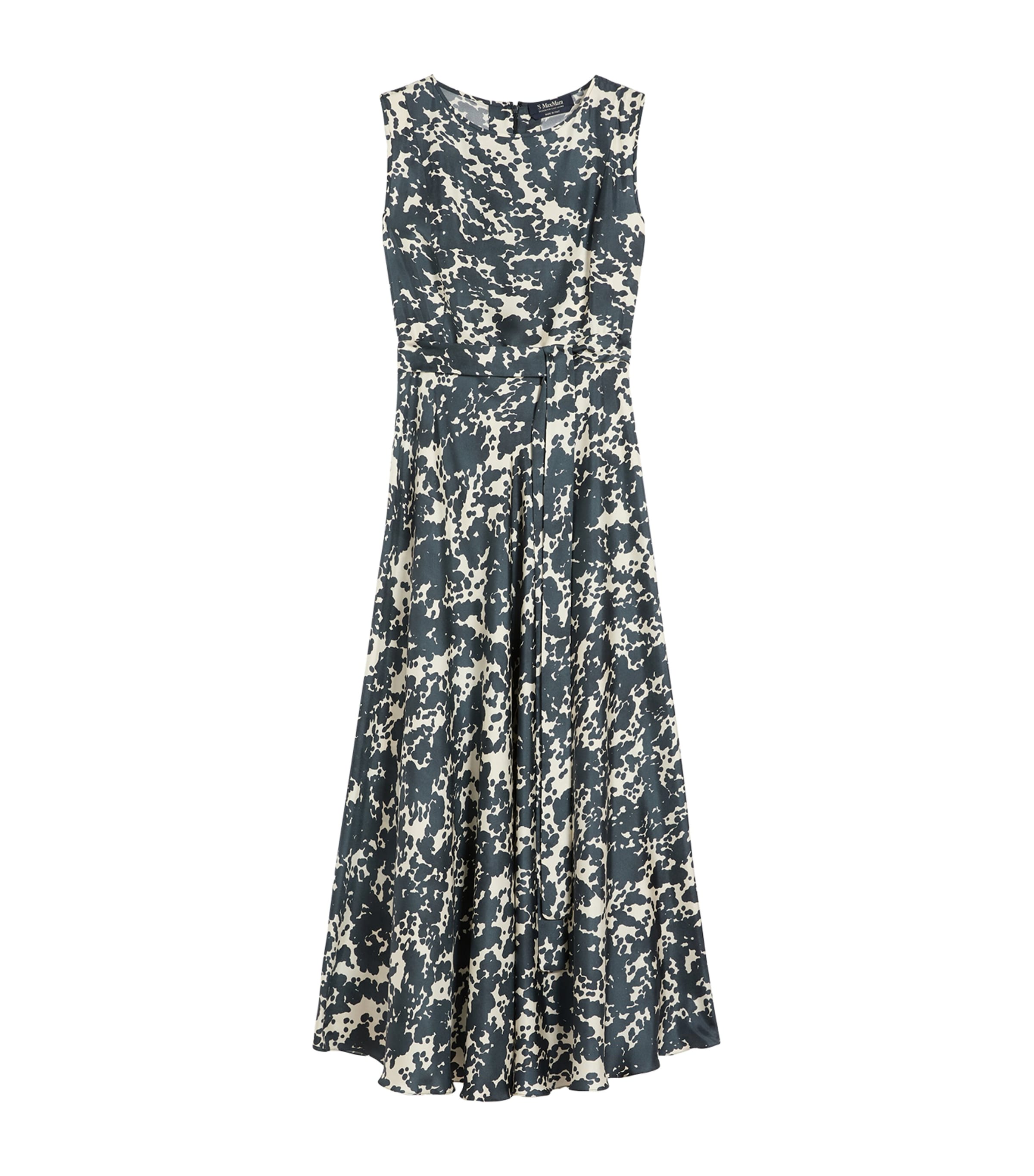 Silk Printed Martina Midi Dress