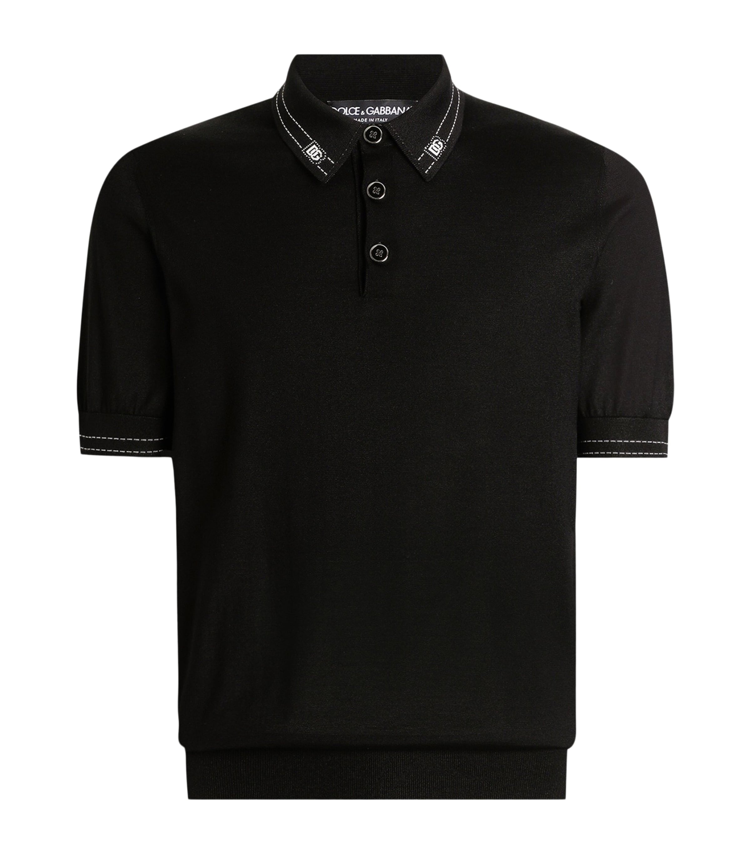 Silk Stitched Polo Shirt