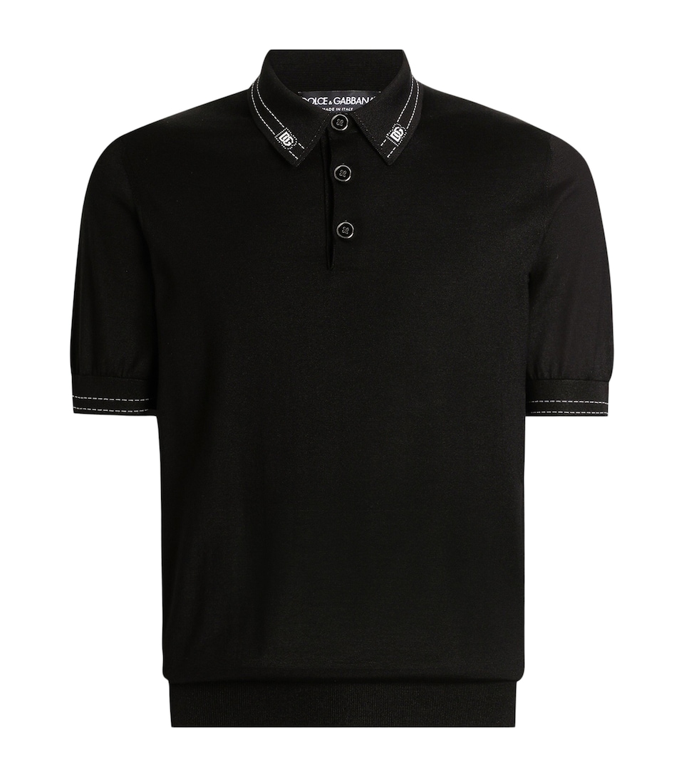 Silk Stitched Polo Shirt