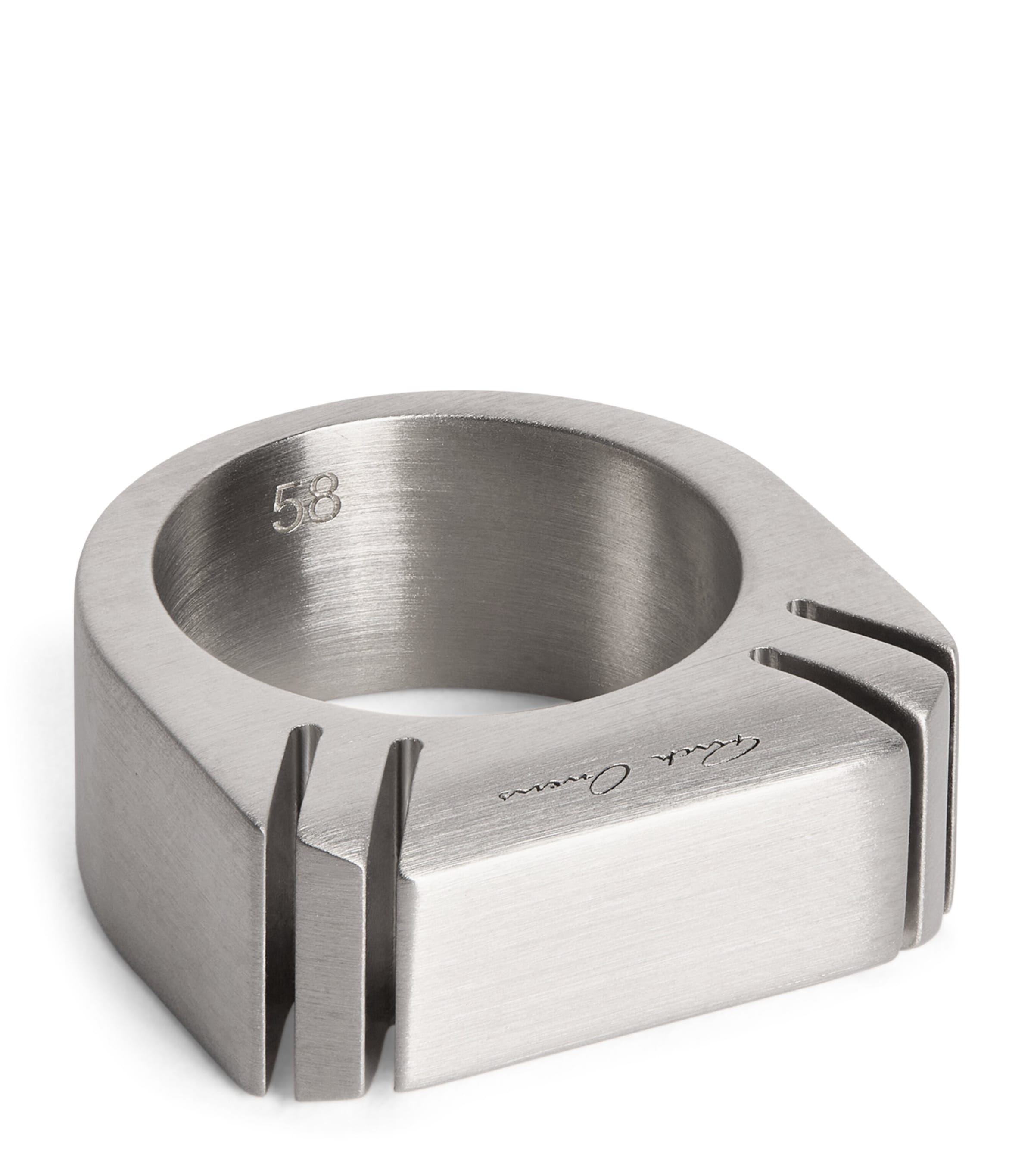 【Rick Owens】カットベベルリング RICK OWENS - RING - Rick Owens