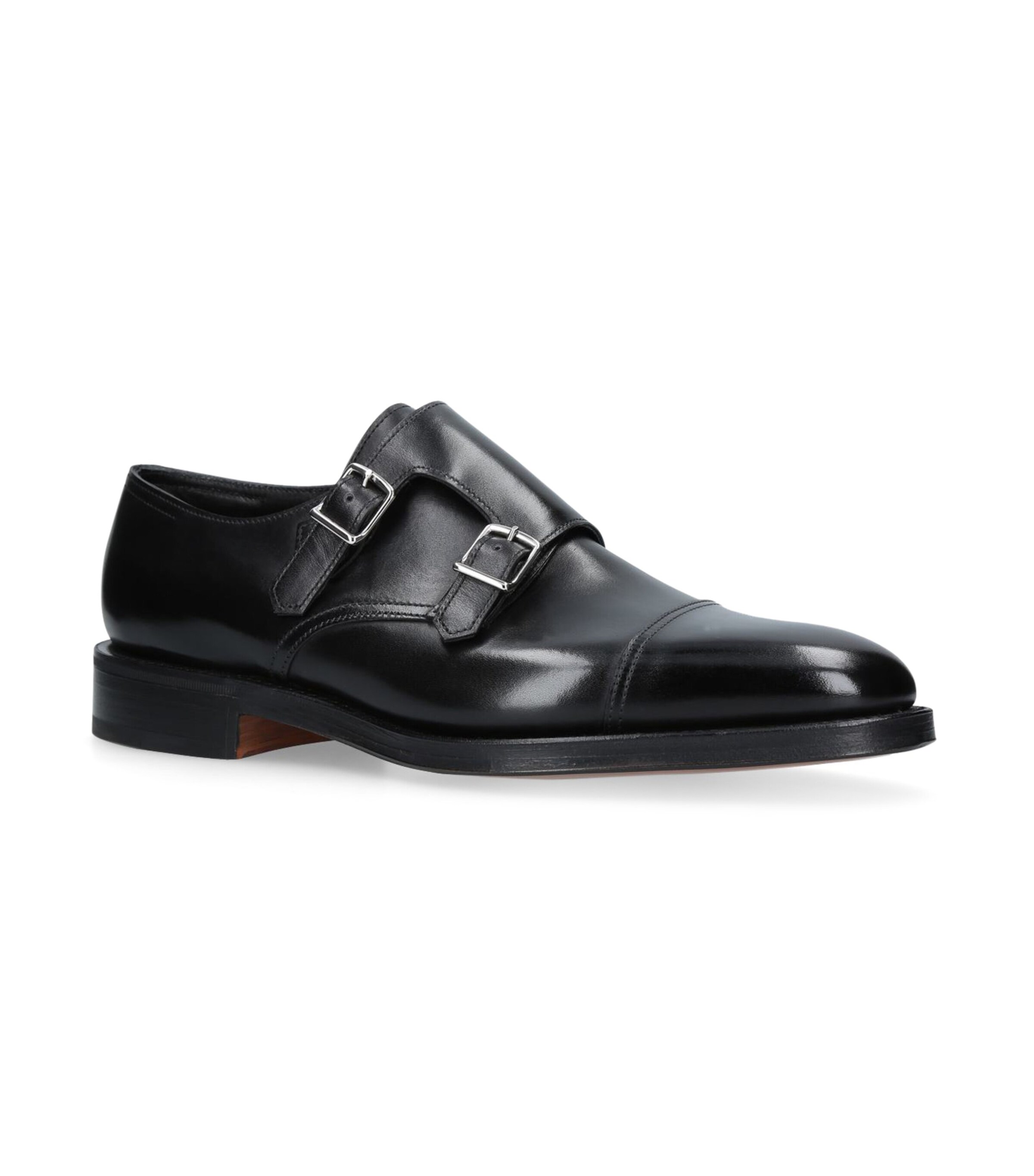 Leather William Monk Shoes