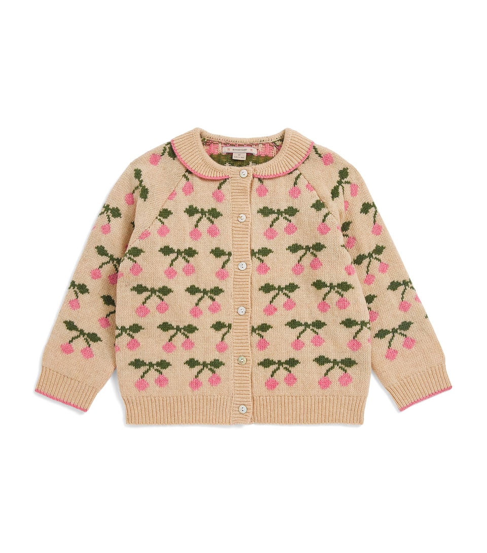 KONGES SLOJD Wool-Blend Belou Cardigan (9 Months-10 Years)