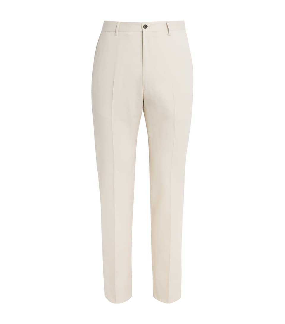 Cotton-Cashmere Trousers