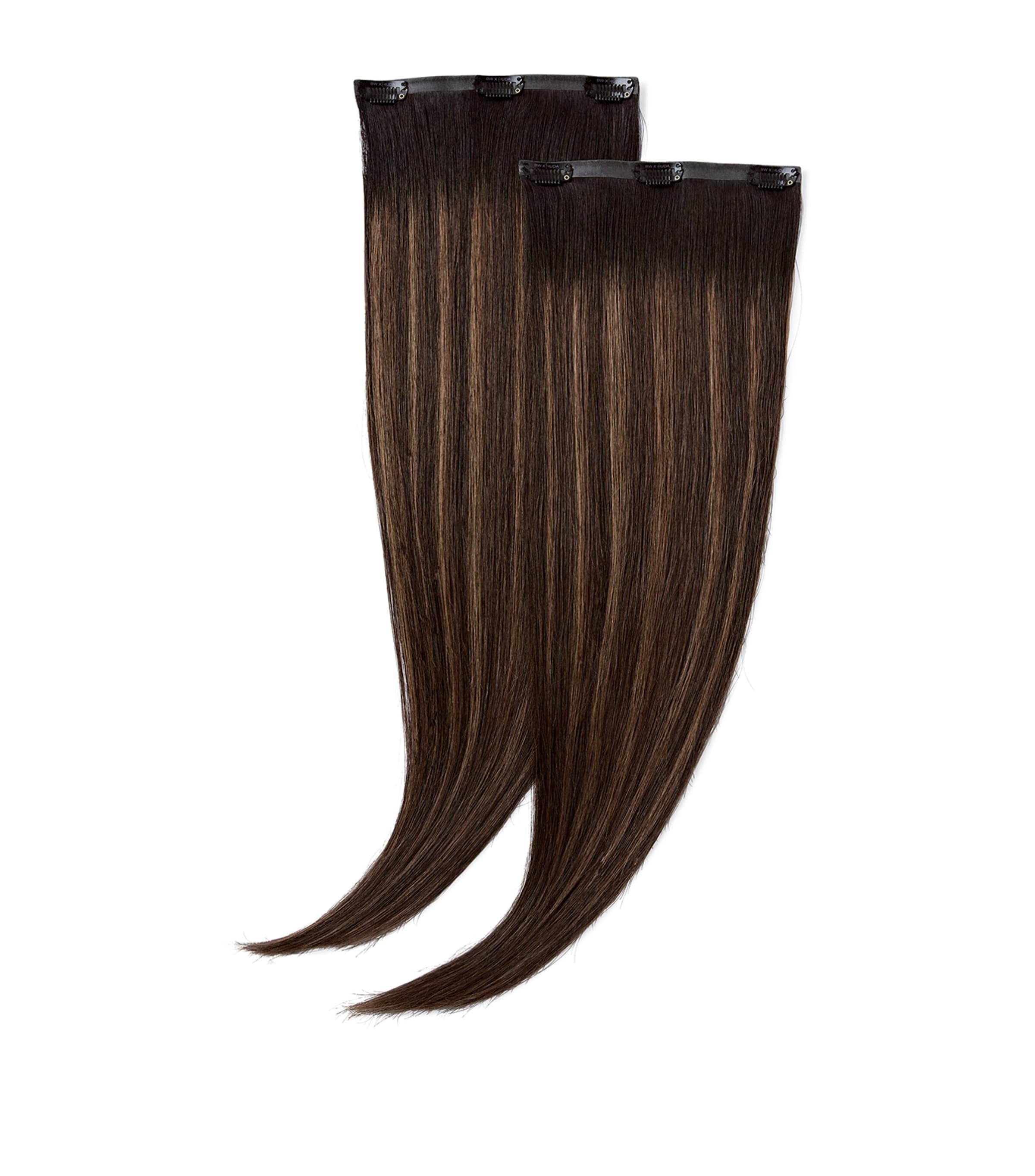 Beauty Works x Huda BARELY THERE Mix & Match Duo Clip-In Hair Extensions (20")