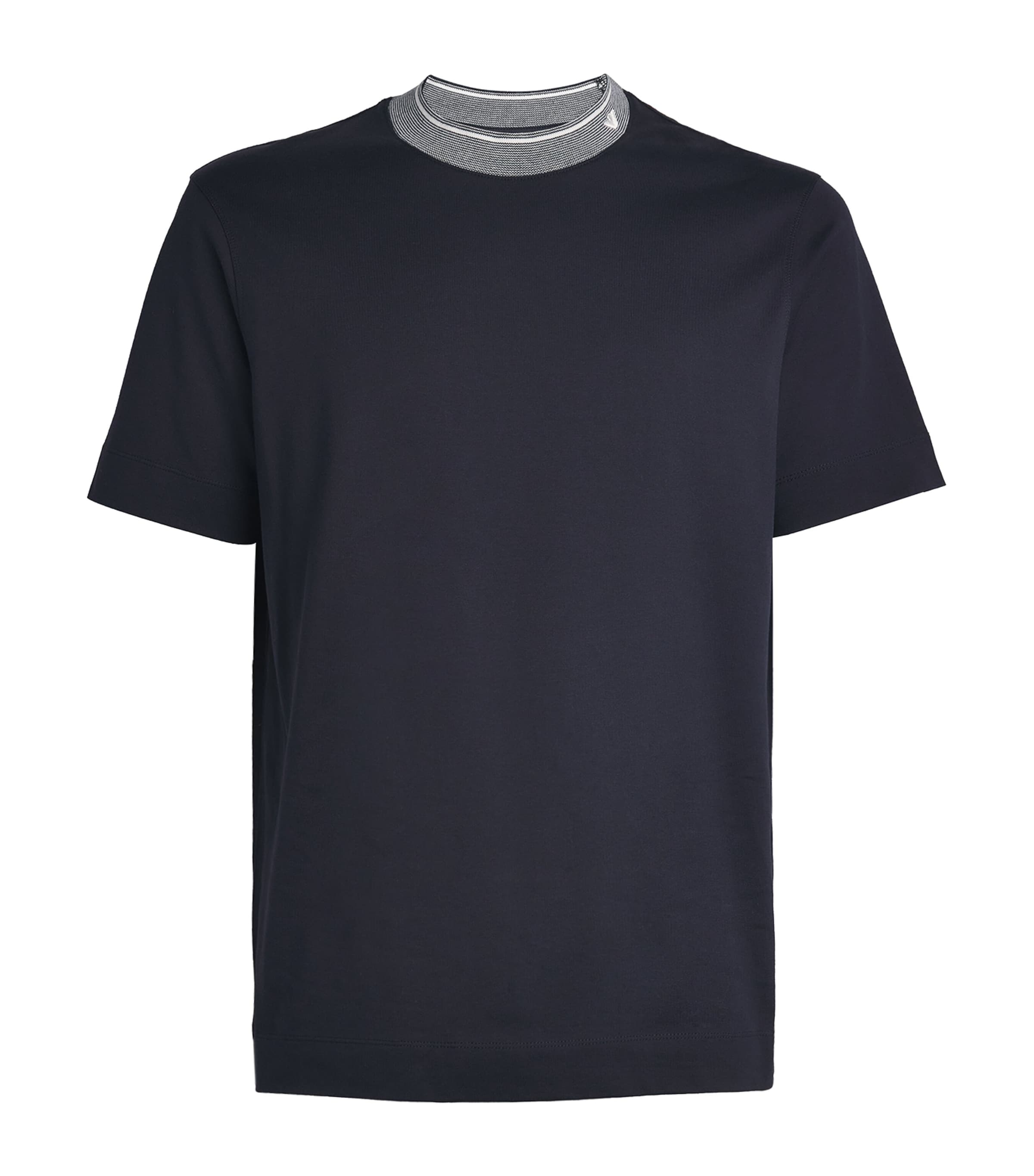 Tシャツ・カットソー Thom Browne Navy Cotton T-Shirt Thom Browne Cotton Name Tag T-Shirt | Harrods US