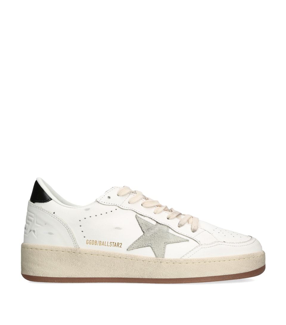 Golden Goose Leather Ball Star 2 Sneakers White/comb